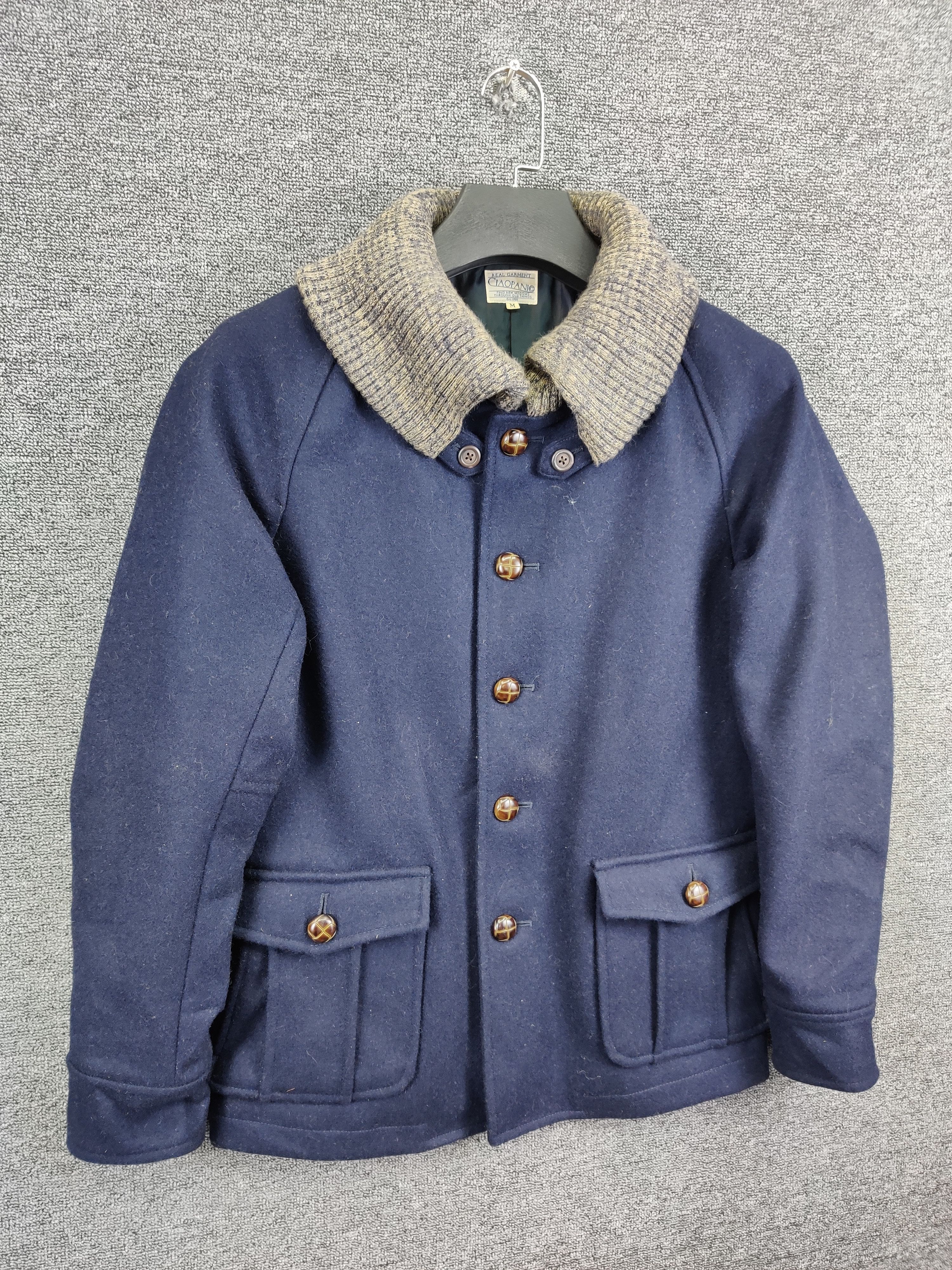 Ciaopanic Vintage Ciaopanic Shawl Collar Wool Single Breasted Coat Size US M / EU 48-50 / 2 - 5 Thumbnail