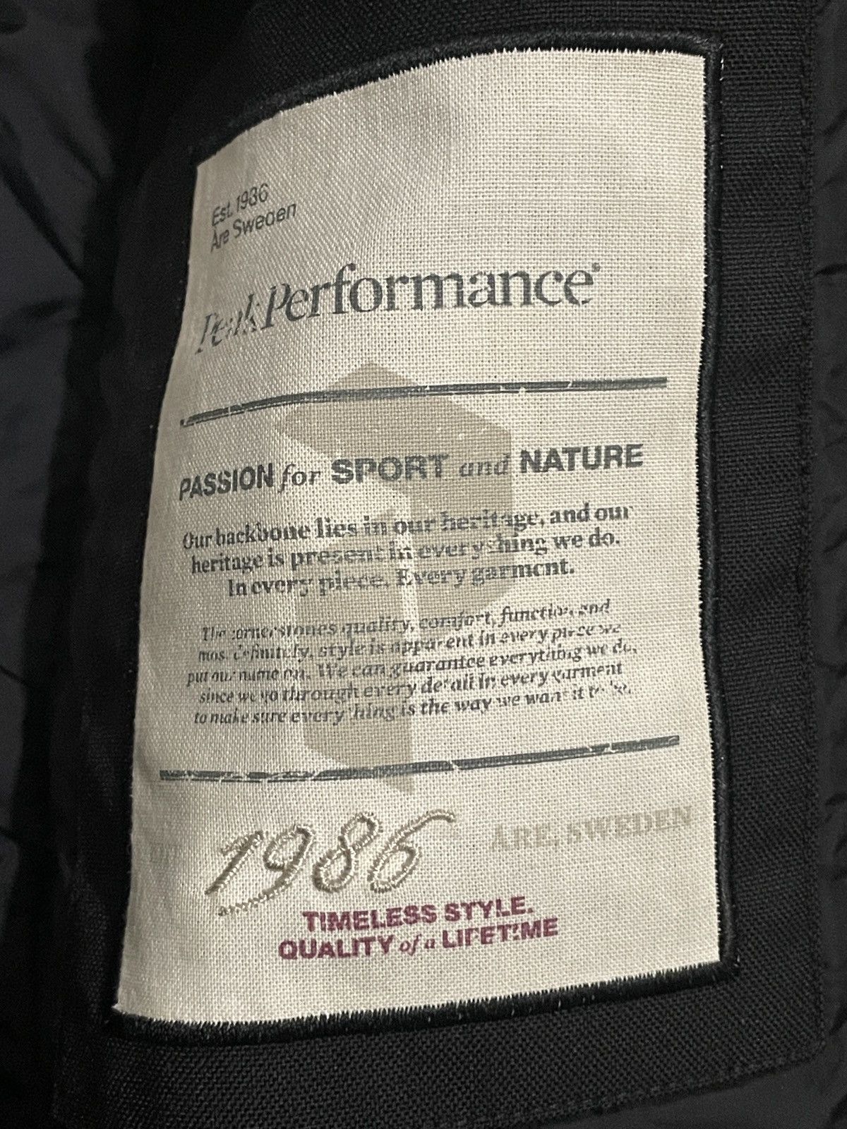 Peak Performance Peak Performance Milford Navy Gorpcore Parka Jacket Size M Size US M / EU 48-50 / 2 - 17 Thumbnail