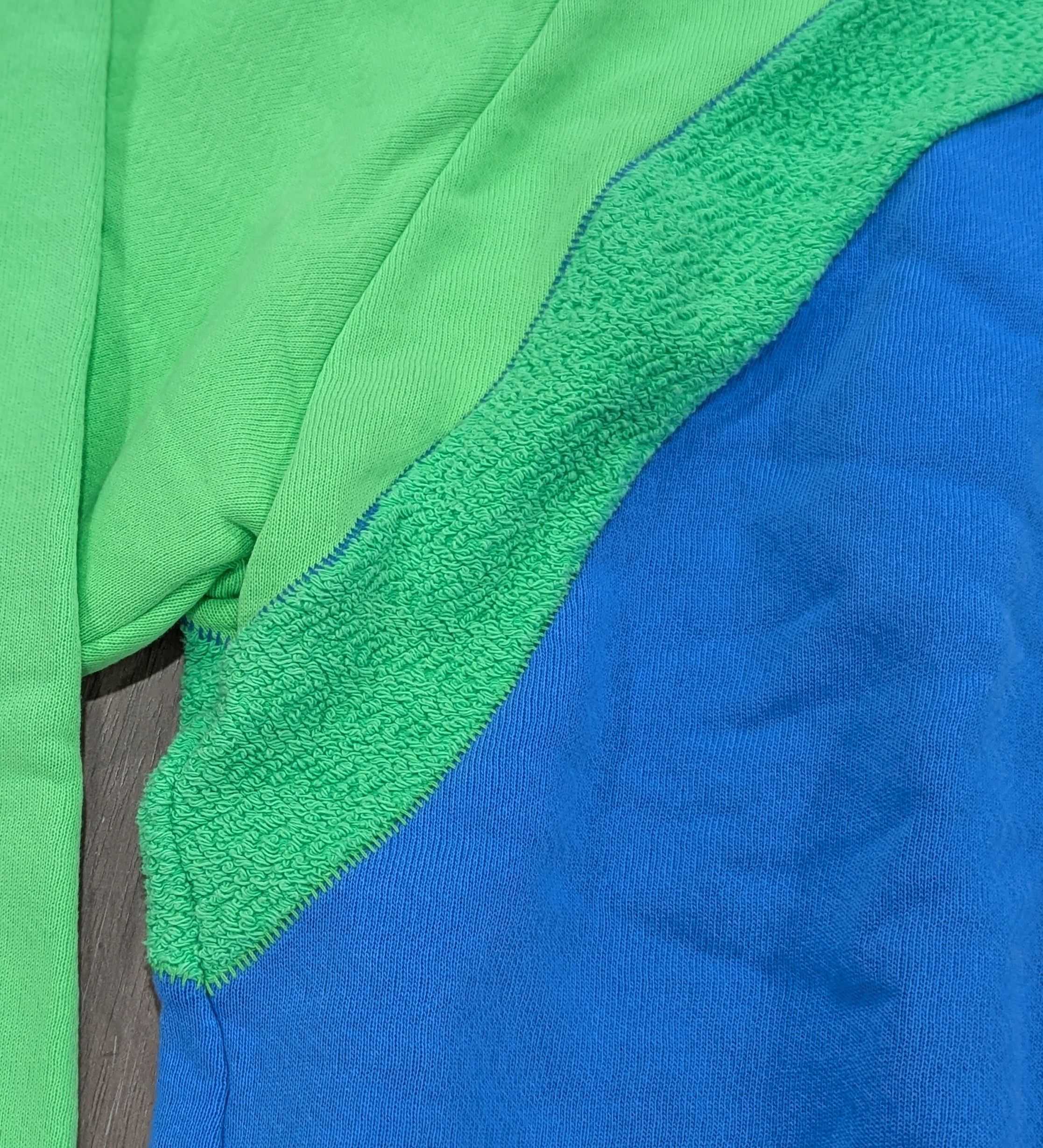 ERL ERL Rainbow Knit Pullover Hoodie Hoodie Green/Blue Large Size US L / EU 52-54 / 3 - 3 Thumbnail