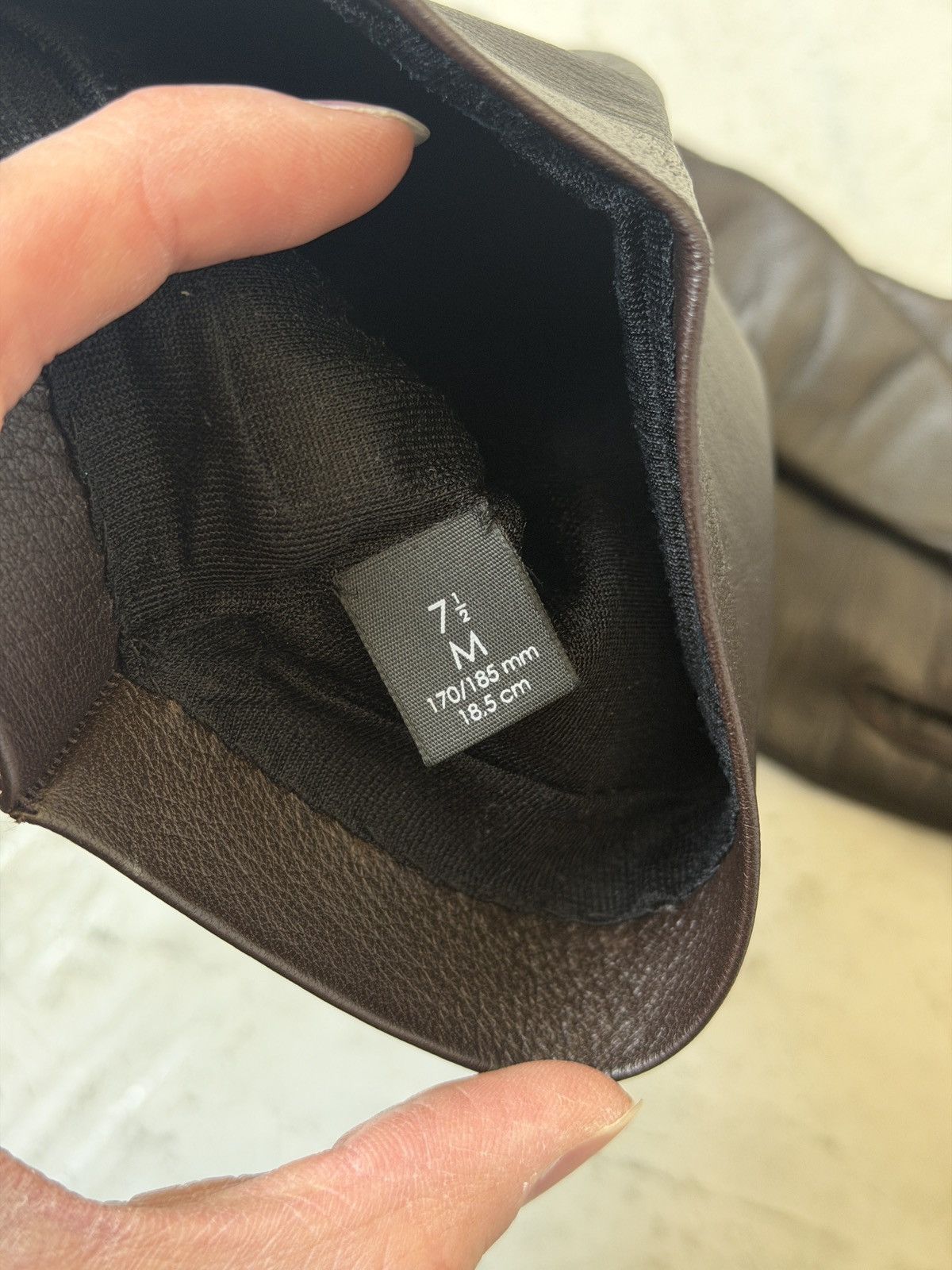 Saint Laurent Paris AVAITOR GLOVES Size ONE SIZE - 6 Thumbnail
