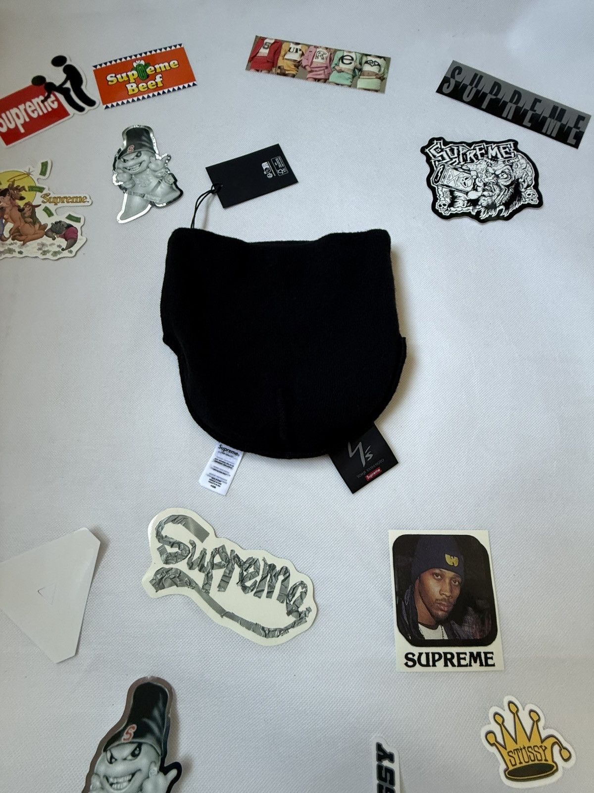 Supreme × Yohji Yamamoto | NO TAX IN EU 🔥 SUPREME x YOHJI YAMAMOTO Skull Beanie FW25 Size ONE SIZE - 4 Thumbnail