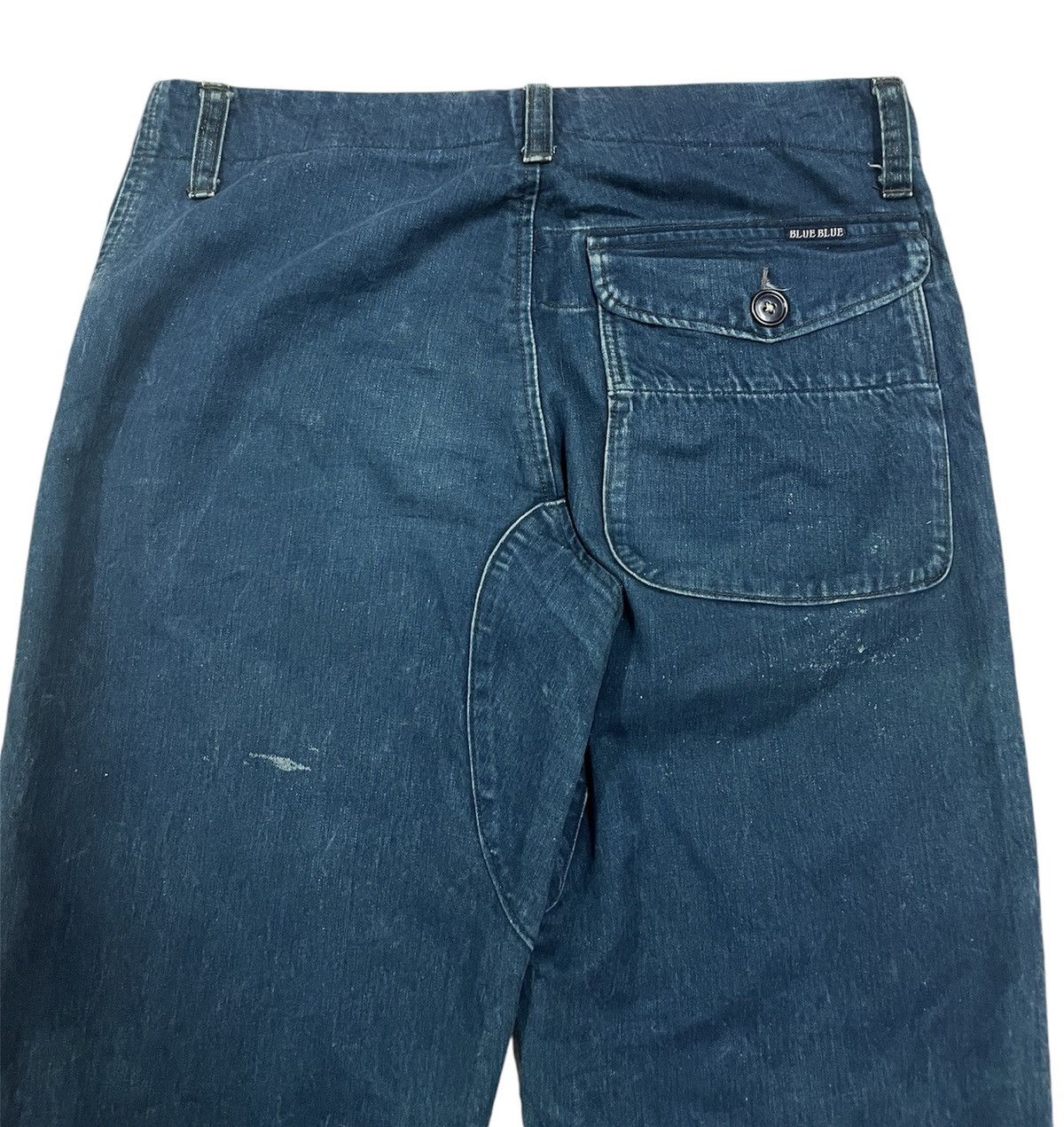 Blue Blue Japan × Designer × HOLLYWOOD RANCH MARKET Blue blue hr market bush pants Size 32" / US 10 / IT 46 - 9 Thumbnail