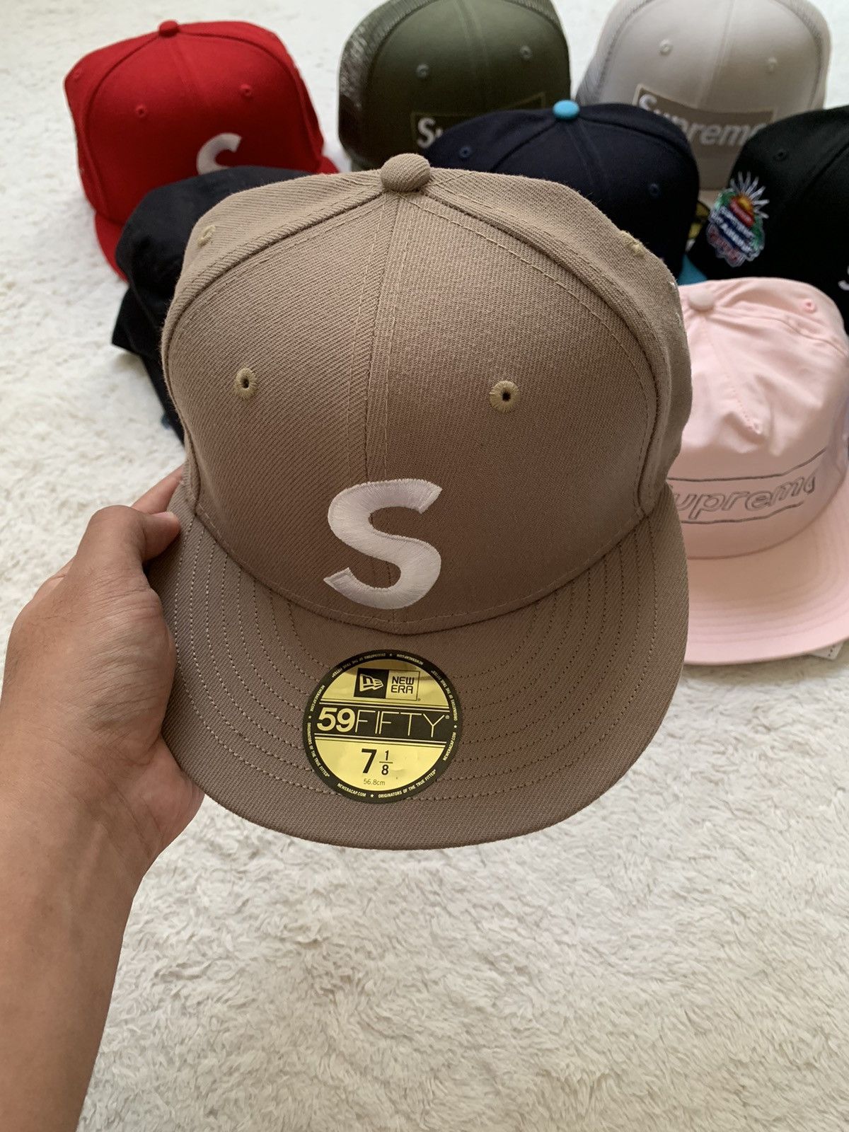 New Era × Supreme Supreme X New Era Characters S Logo SS22 Size 36 - 2 Thumbnail