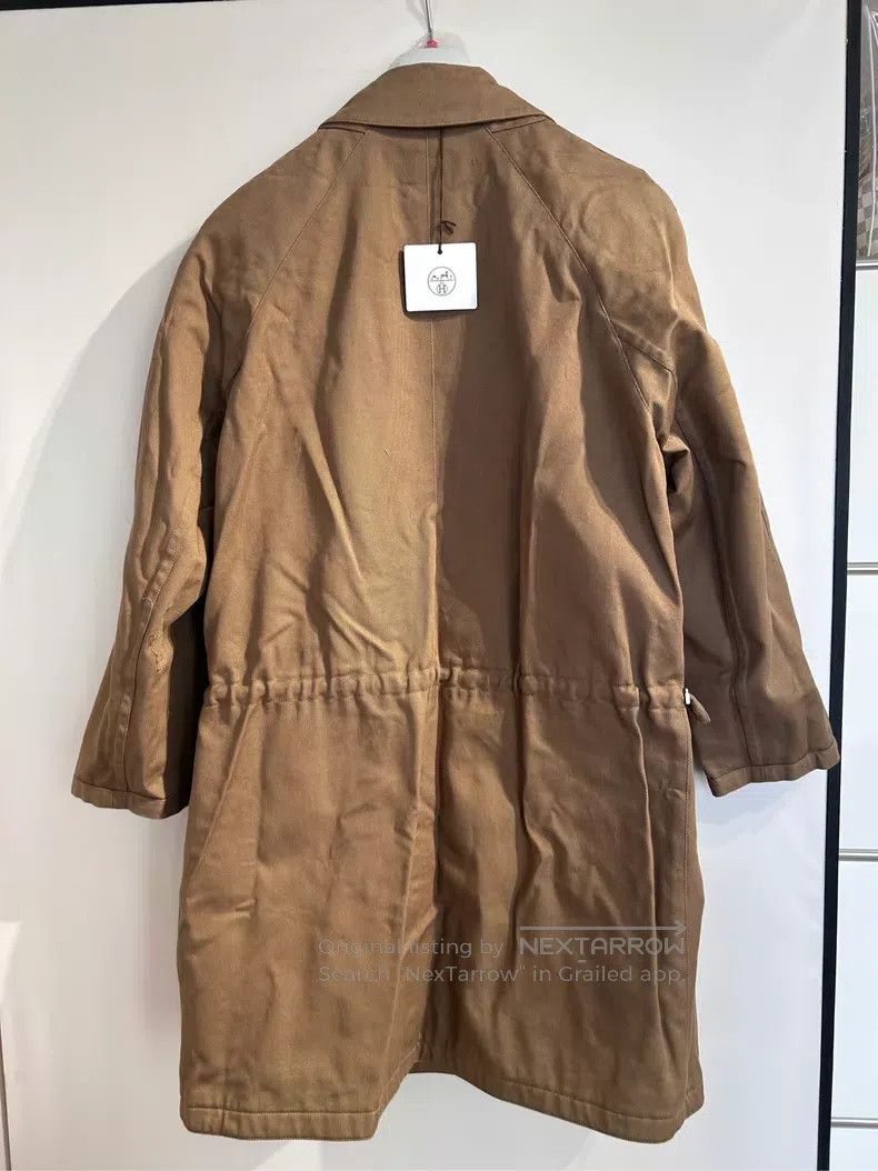 Hermes Hermes Brown and Green Patchwork Long Two-sided Wearable J Size US S / EU 44-46 / 1 - 3 Thumbnail