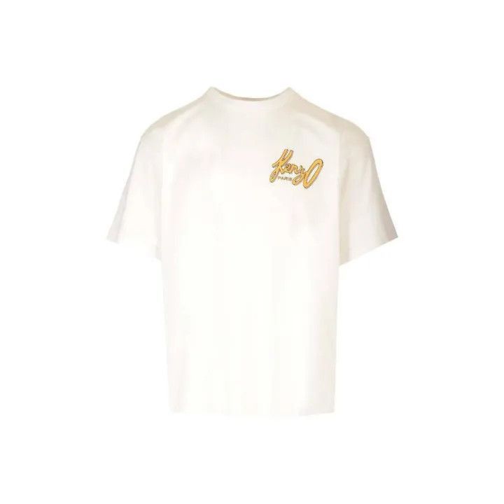 Kenzo KENZO Letter Print Crew Neck T-Shirt for Men -2507 Size US XL / EU 56 / 4 - 1 Thumbnail