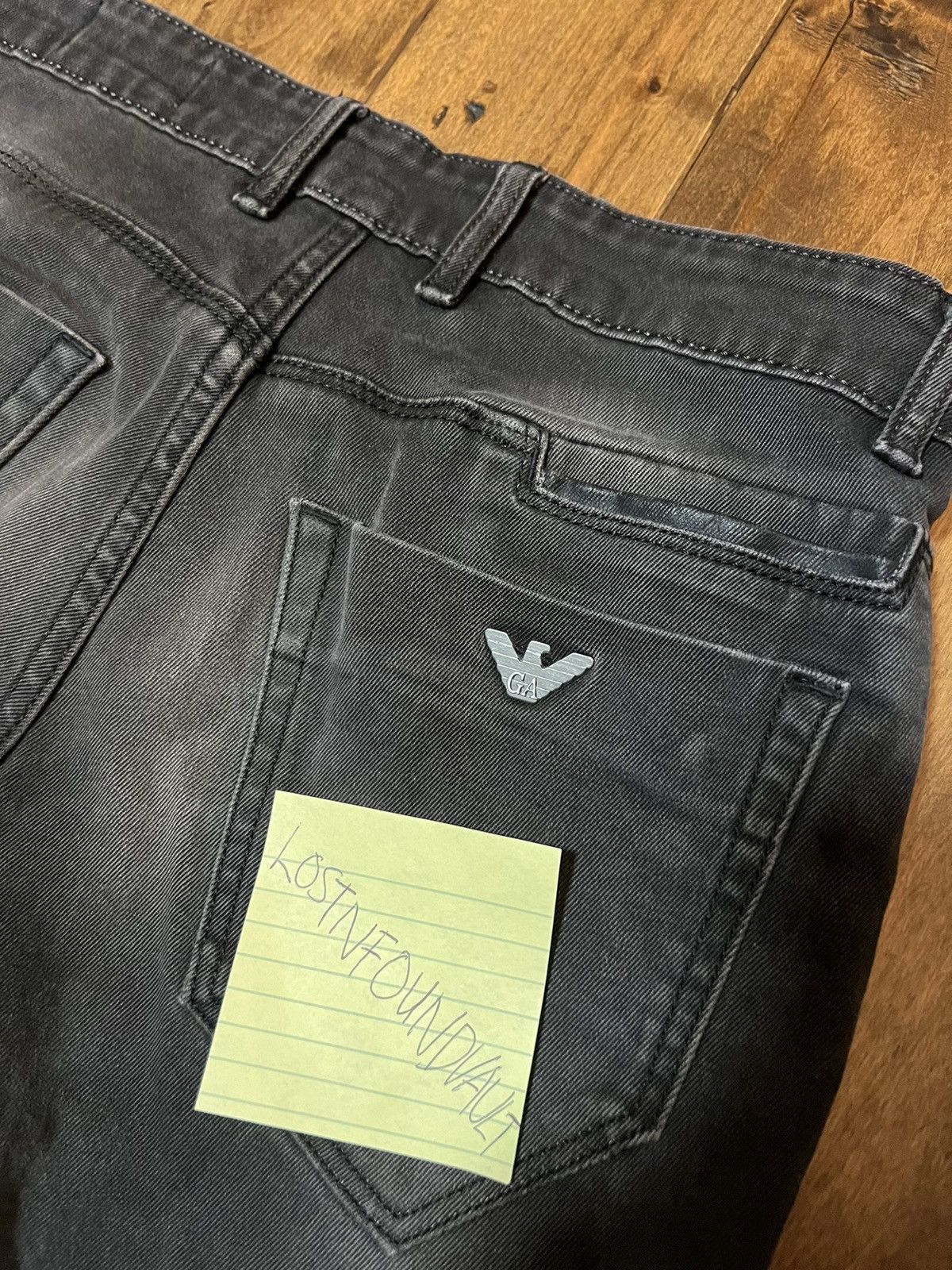 Armani Vintage Armani Skinny Jeans Size US 30 / EU 46 - 15 Thumbnail