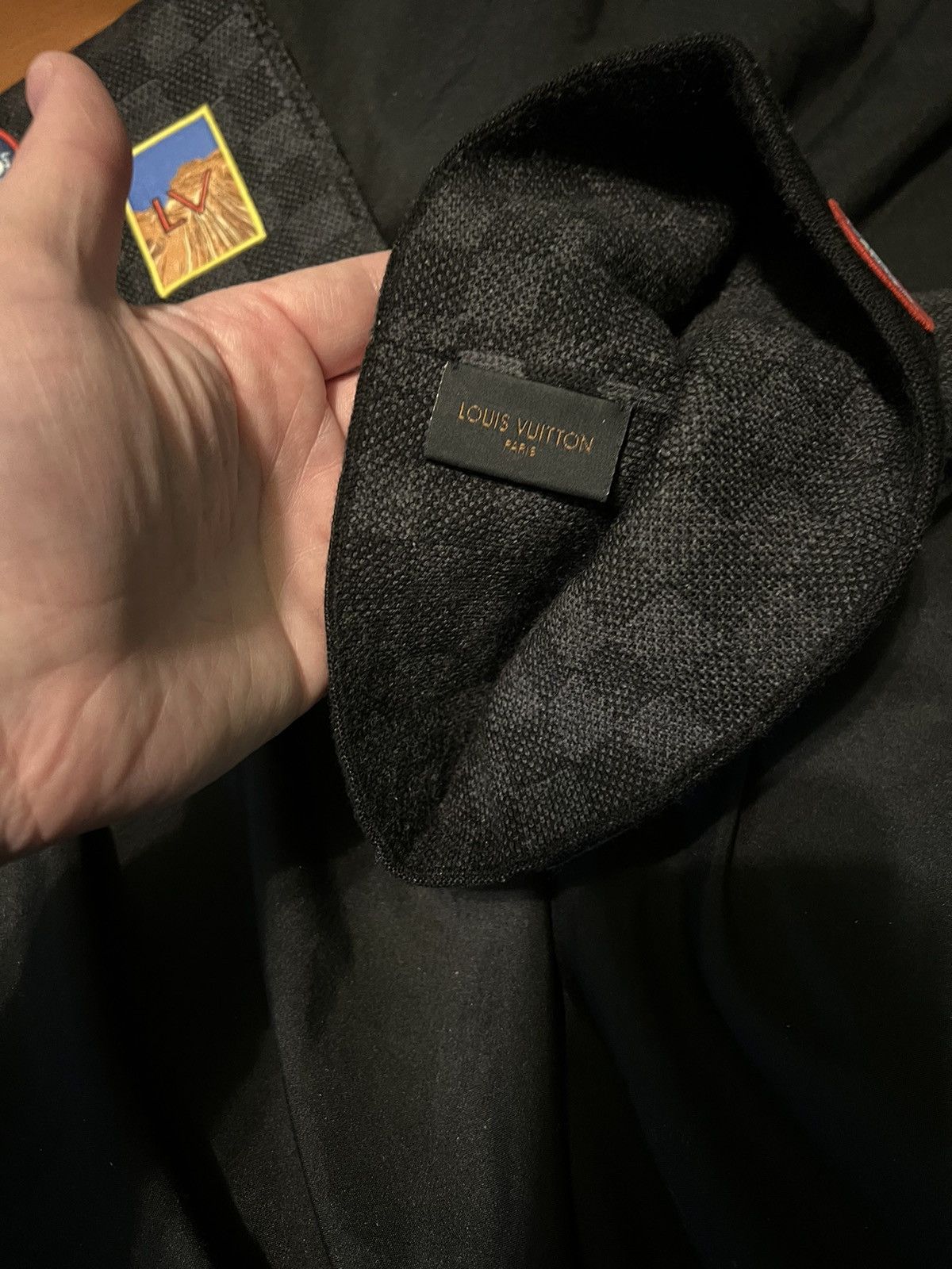 Louis Vuitton LOUIS VUITTON ALPES DAMIER GRAPHITE SCARF AND BEANIE HAT Size ONE SIZE - 6 Thumbnail