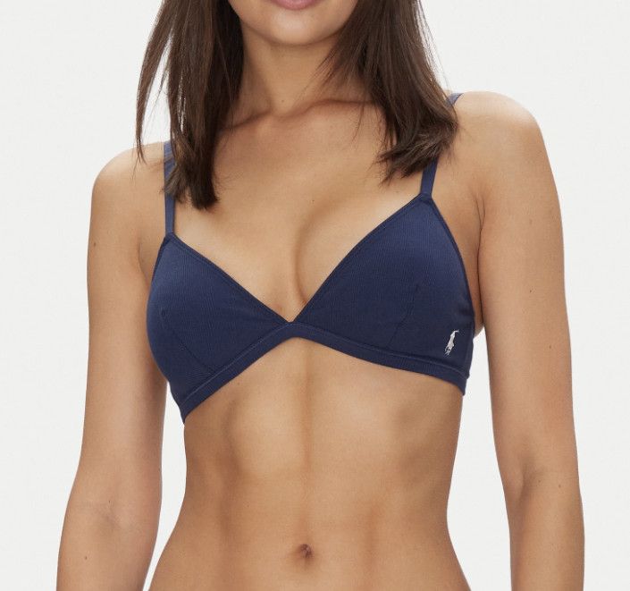 Polo Ralph Lauren Polo Ralph Lauren Bralette Rib Navy ( S ) Size S / US 4 / IT 40 - 1 Thumbnail