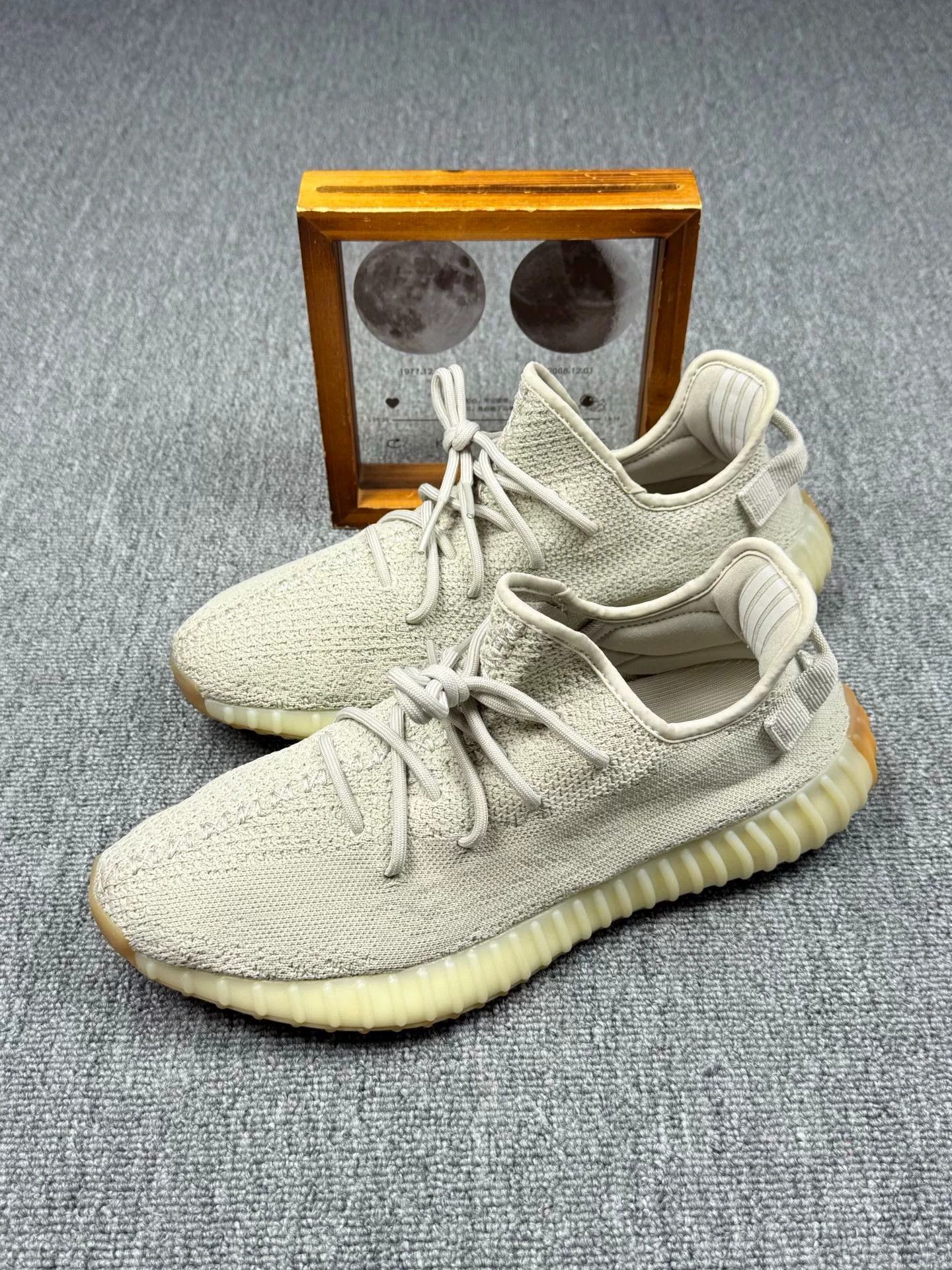 Adidas Adidas YEEZY350 Gray Lowtop Sneakers 11 Men Size US 11 / EU 44 - 1 Thumbnail