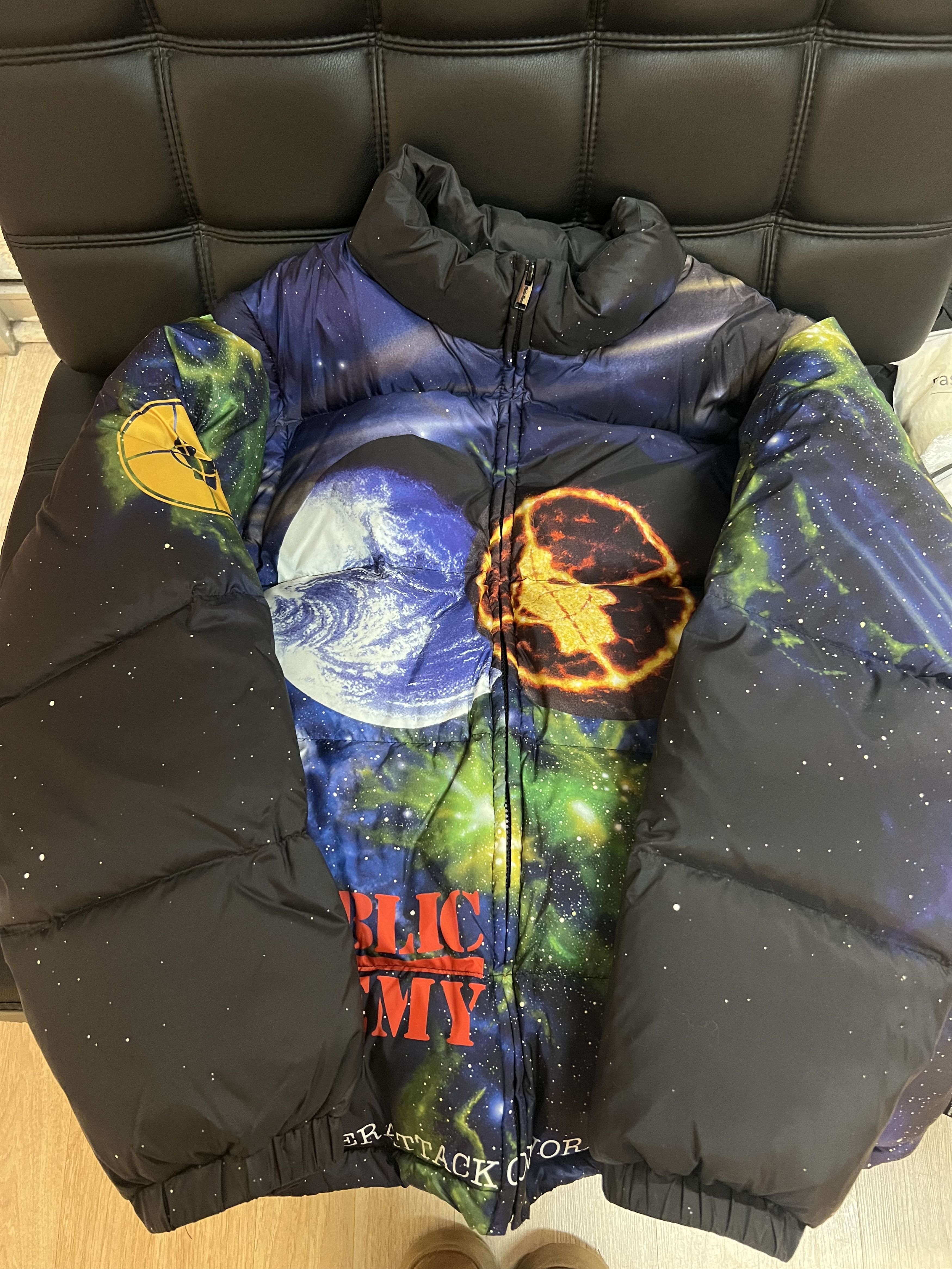 Supreme Supreme UNDERCOVER/Public Enemy Puffy Jacket | Grailed