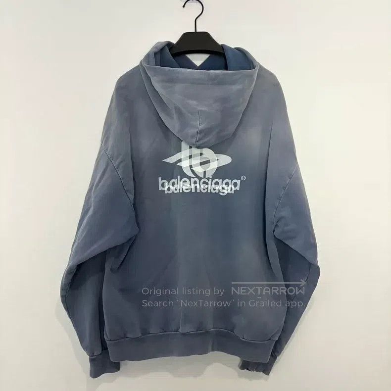 Balenciaga Balenciaga Phantom overlap 3B gradient blue wash distresse Size US XS / EU 42 / 0 - 2 Thumbnail
