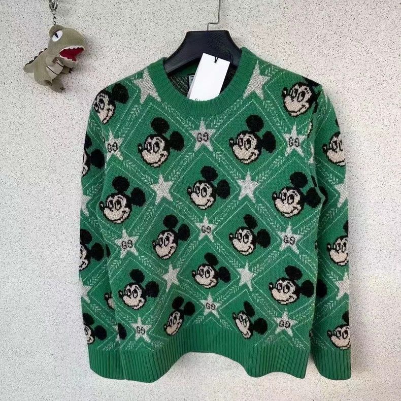 Gucci Gucci Mickey full-print sweater 2501-Nextarrow Size US XS / EU 42 / 0 - 1 Thumbnail