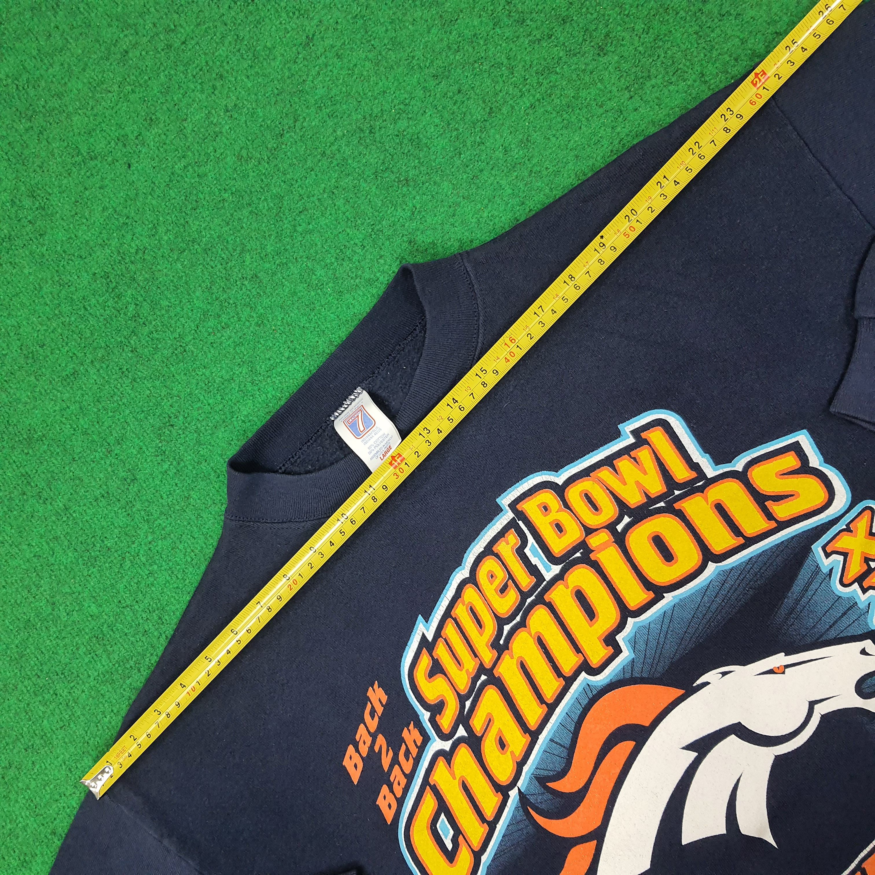 Logo 7 Vintage Denver Broncos Football Team NFL Sweatshirt C253N5 Size US L / EU 52-54 / 3 - 7 Thumbnail