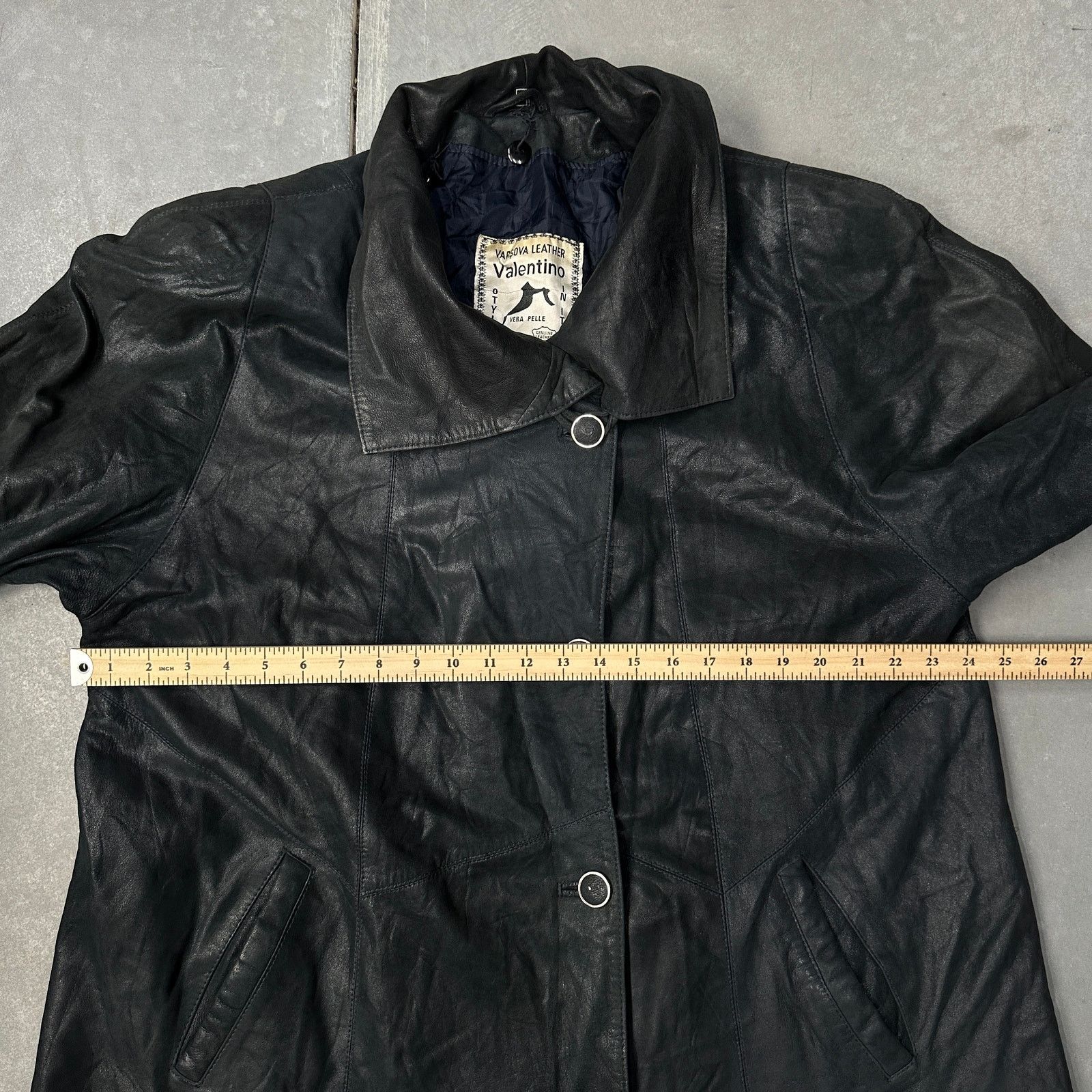 Valentino Vintage Valentino Varsova Long Leather Trench Coat Women XXL Size XXL / US 16-18 / IT 52-54 - 3 Thumbnail