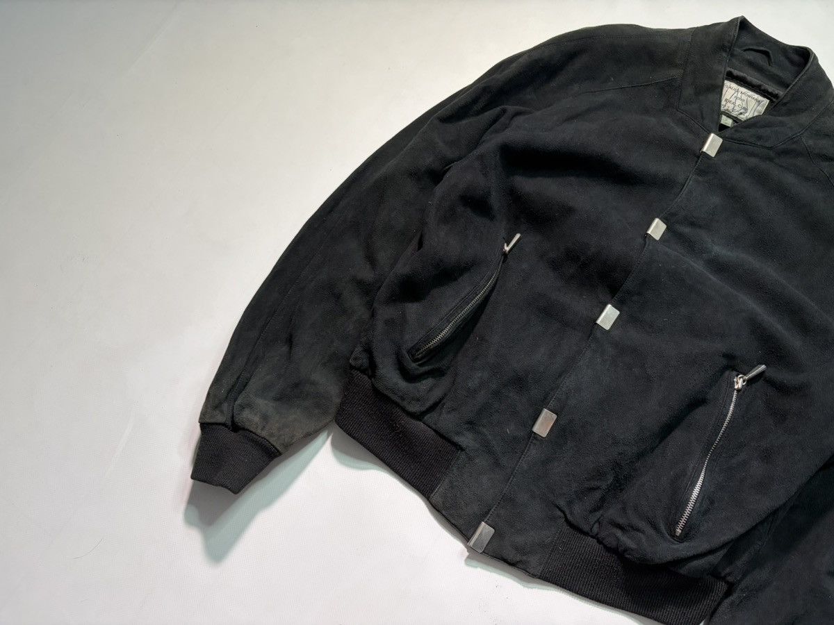 Claude Montana Vintage Claude Montana Classic pour ideal cuir suede jacket Size US M / EU 48-50 / 2 - 3 Thumbnail