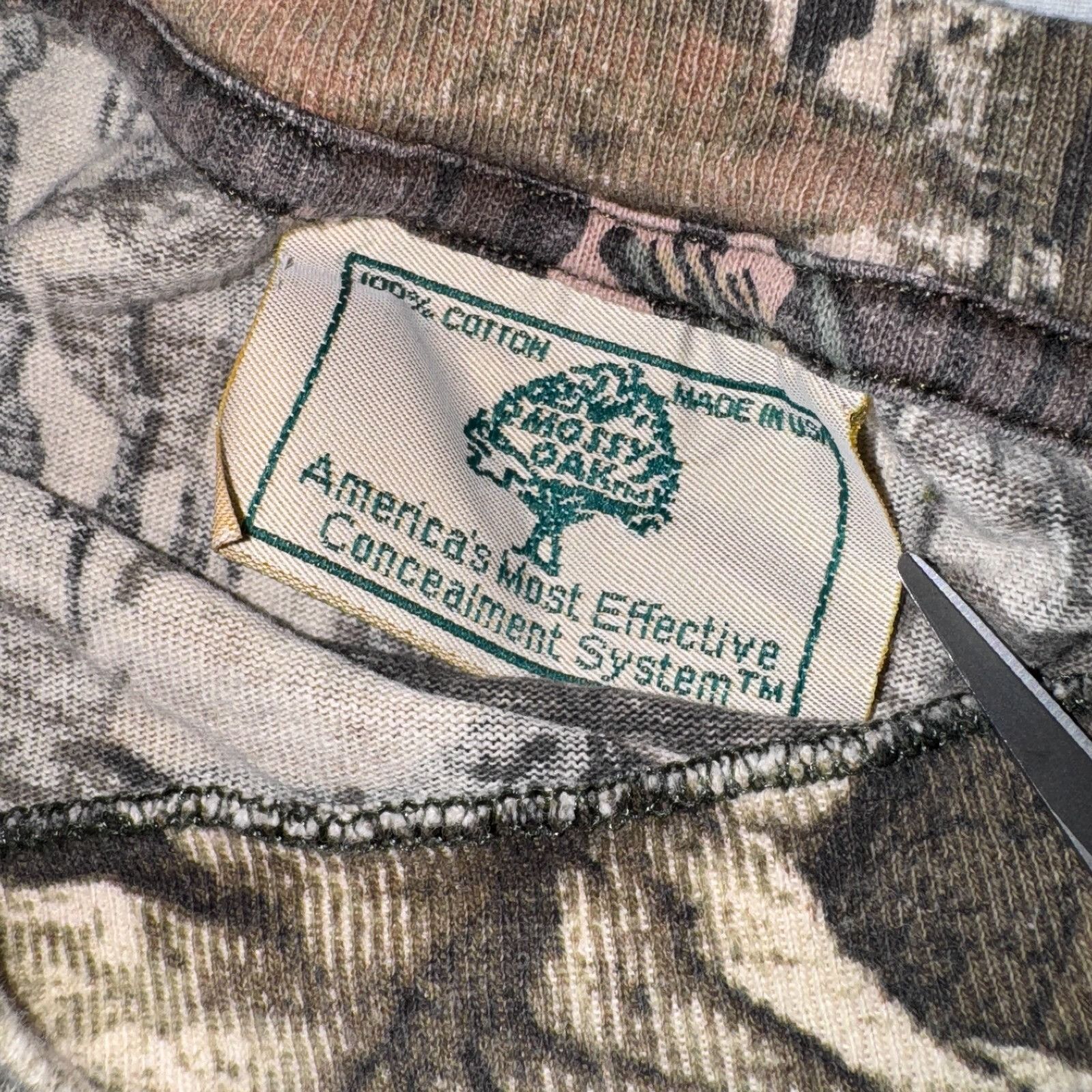 Mossy Oaks Vintage 90s Mossy Oak Camo Hunting Long Sleeve Tshirt - 2XL Size US XXL / EU 58 / 5 - 5 Thumbnail