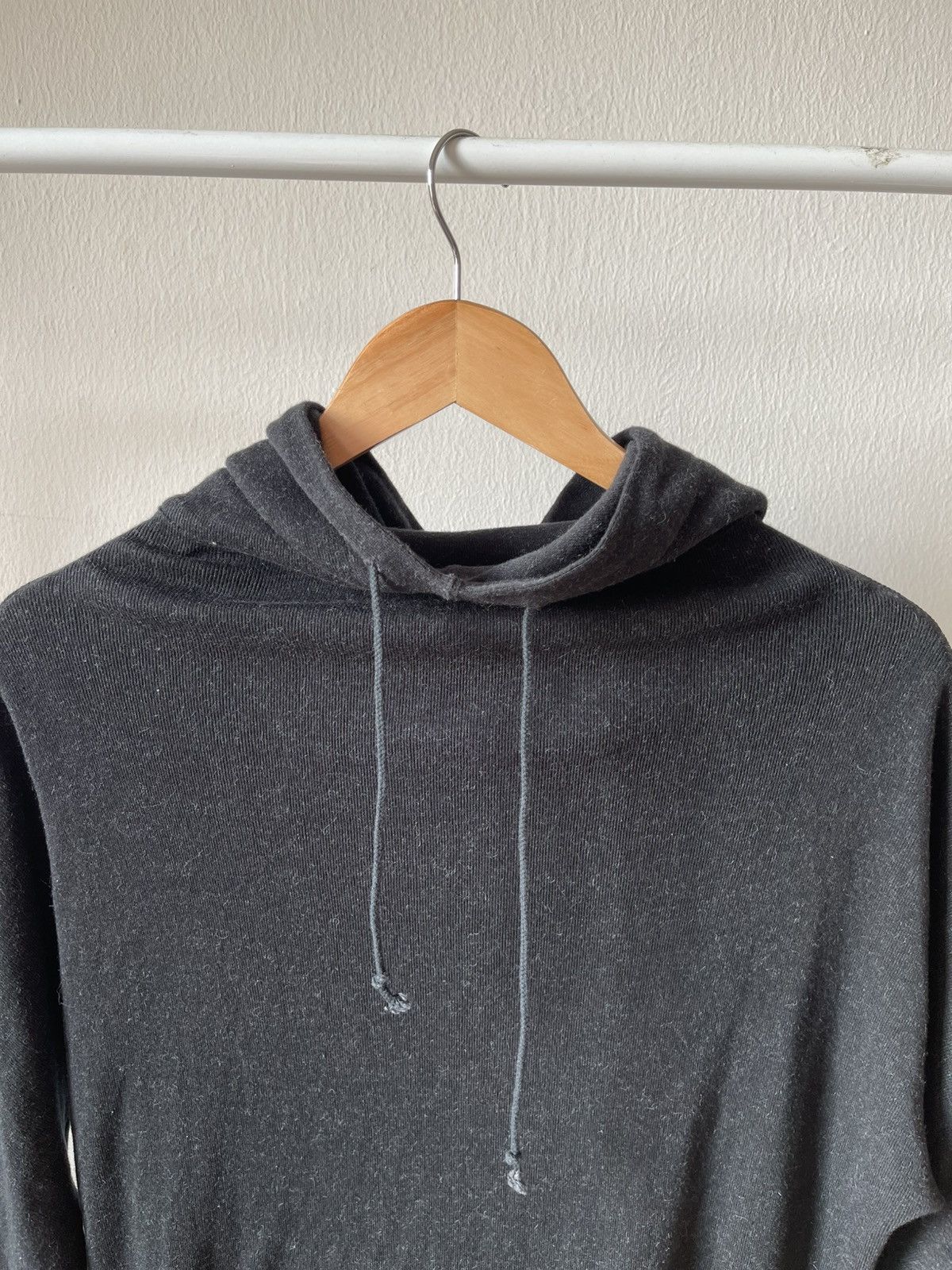 Y's for Men × Yohji Yamamoto 90s Yohji Yamammoto Short Sleeve Hoodie Size US M / EU 48-50 / 2 - 4 Thumbnail