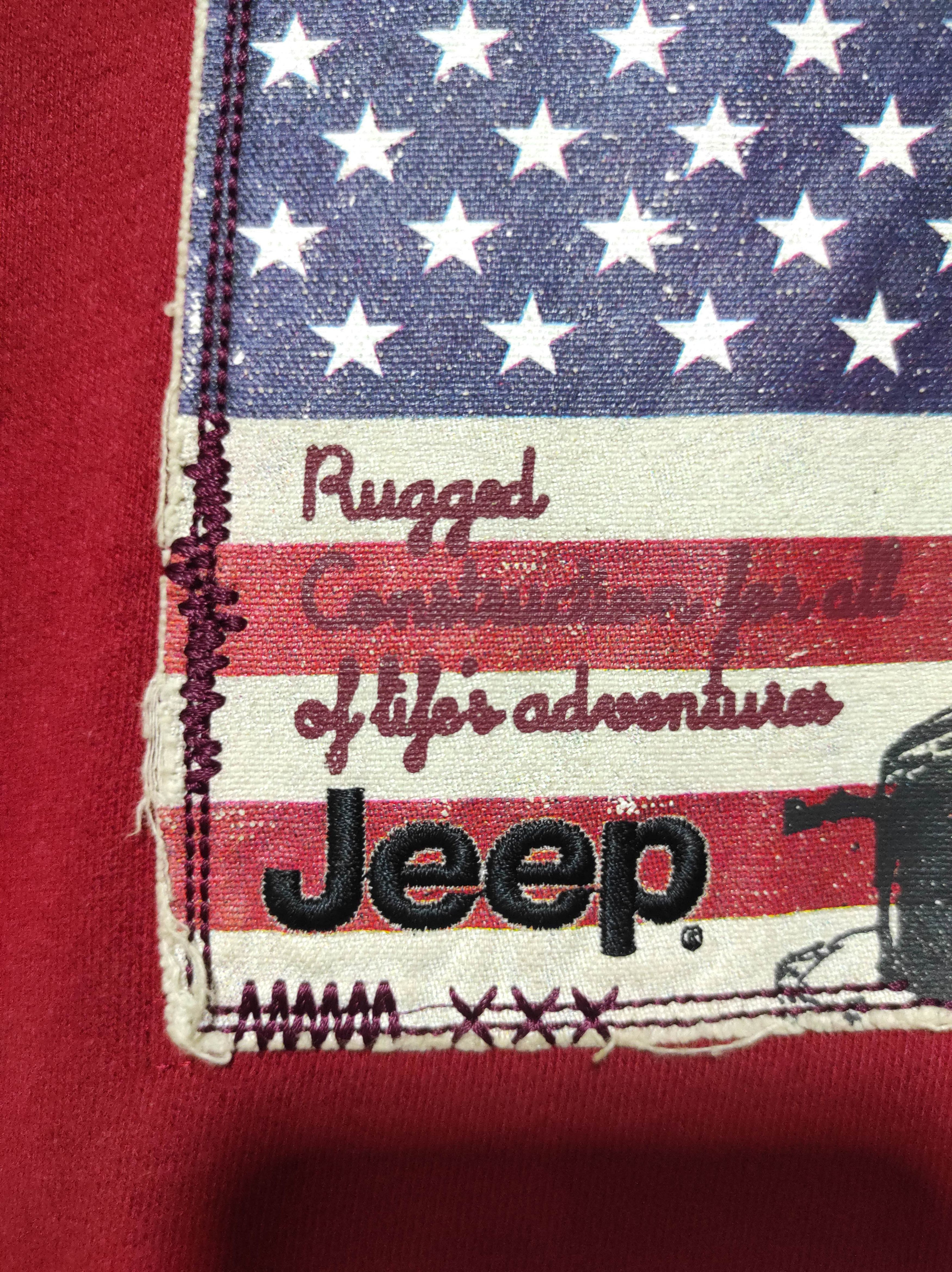 Jeep Jeep Legendary Durability USA Flag Fur Hoodie i6w9 LBG style Size US S / EU 44-46 / 1 - 6 Thumbnail