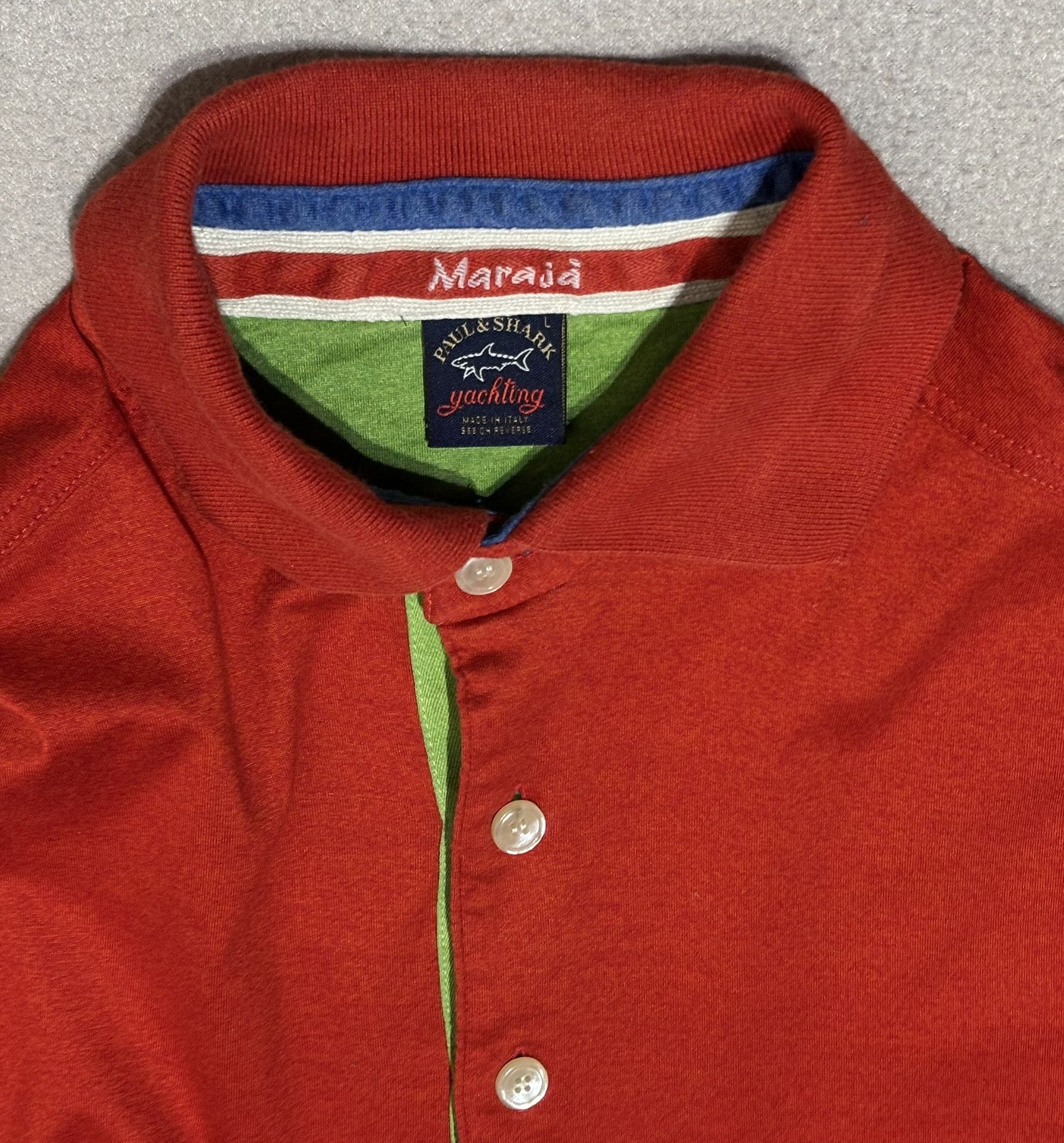 Paul & Shark Paul & Shark Yachting Maraja Red Polo Large Size US L / EU 52-54 / 3 - 10 Thumbnail