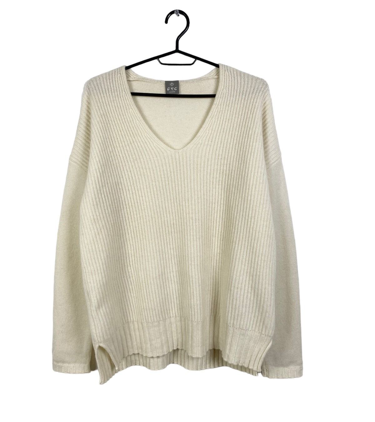 FTC FTC Cashmere Sweater Twill V-Neck Pullover Womens size M Size M / US 6-8 / IT 42-44 - 6 Thumbnail