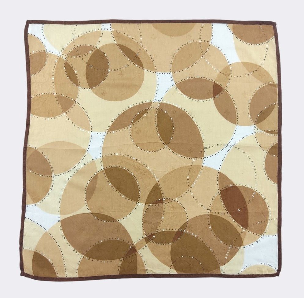 Celine Vintage Celine Handkerchief Neckerchief Bandana H117M Size ONE SIZE - 1 Thumbnail