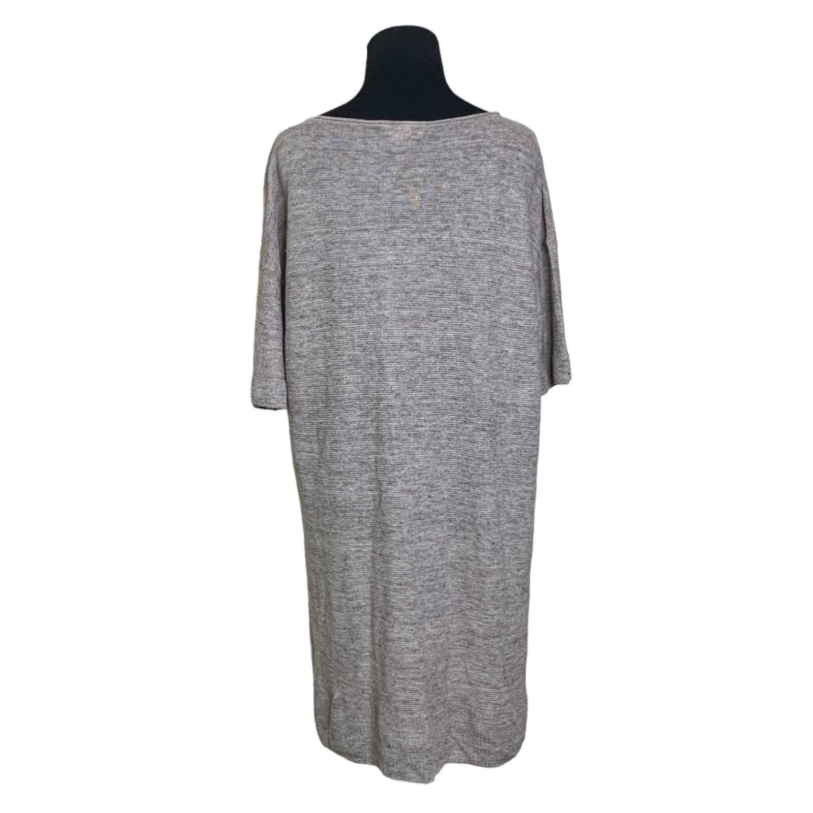 Eileen Fisher Eileen Fisher linen knit short sleeves tunic top size M Size M / US 6-8 / IT 42-44 - 5 Thumbnail