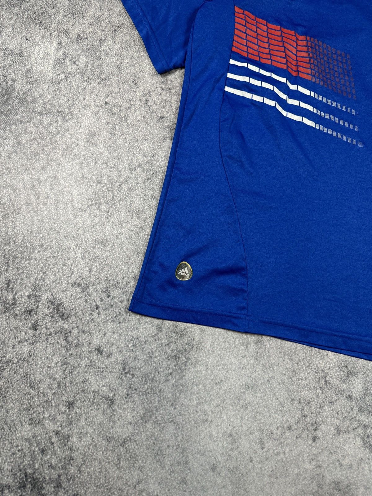 Vintage Vintage Adidas France 7 Ribery Soccer Jersey Style XL Rare Size US XL / EU 56 / 4 - 2 Thumbnail
