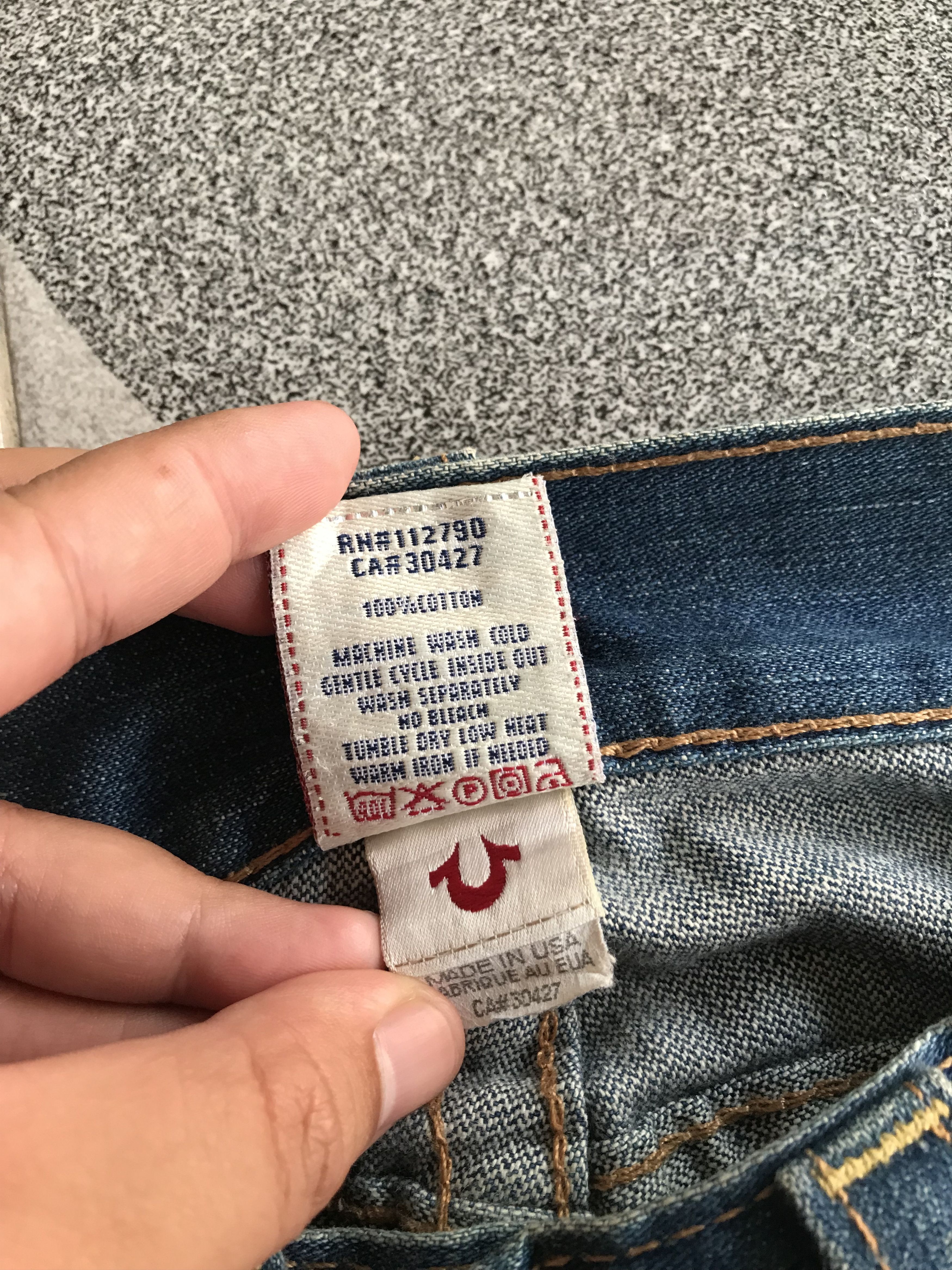 True Religion × Vintage True Religion Distressed Flared Size US 29 - 9 Thumbnail