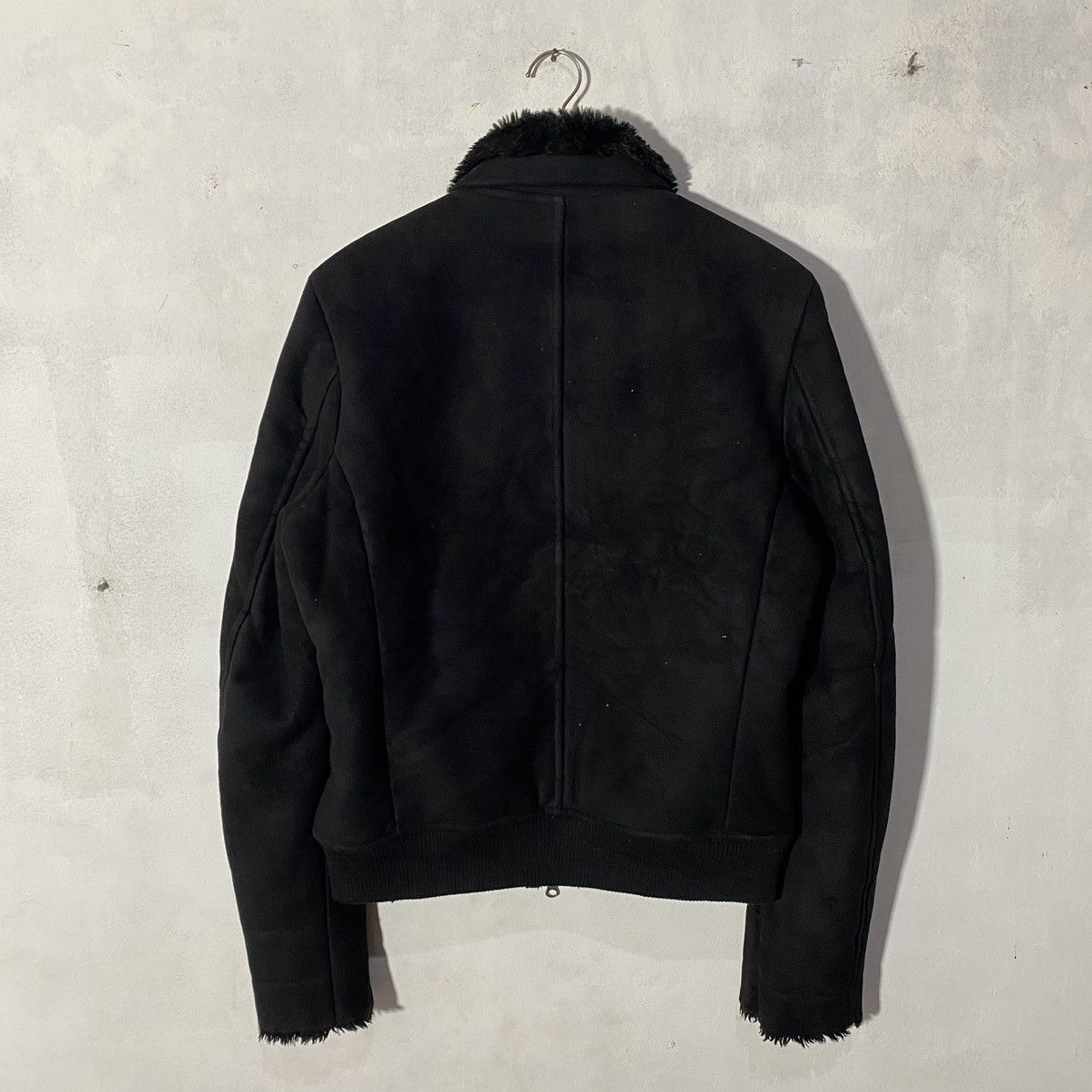 BUFFALO BOBS 2000s Nano Universe - Vkei Biker Fur Suede Shearling Jacket Size US XL / EU 56 / 4 - 6 Thumbnail
