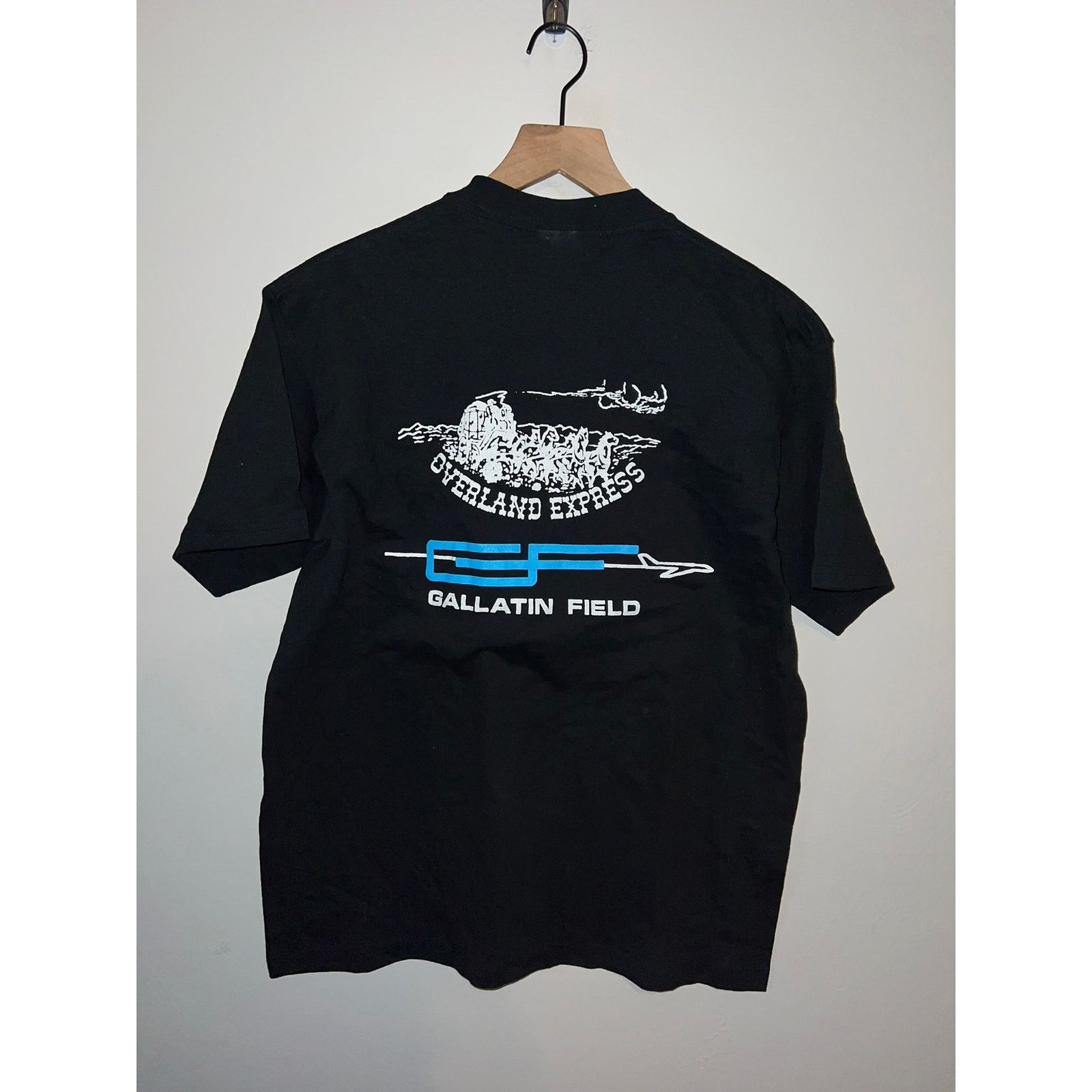 Jerzees 90s Vintage Overland Express Gallatin Field Shirt VTG Medium Size US M / EU 48-50 / 2 - 5 Thumbnail