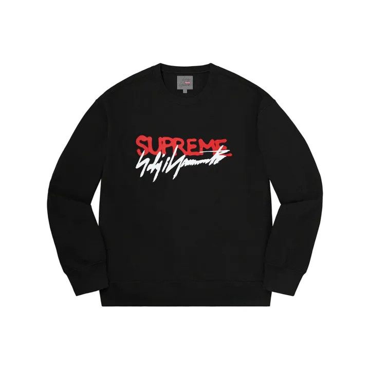 Yohji Yamamoto Supreme x Yohji Yamamoto Signature Logo Sweatshirt 0079 Size US M / EU 48-50 / 2 - 1 Thumbnail