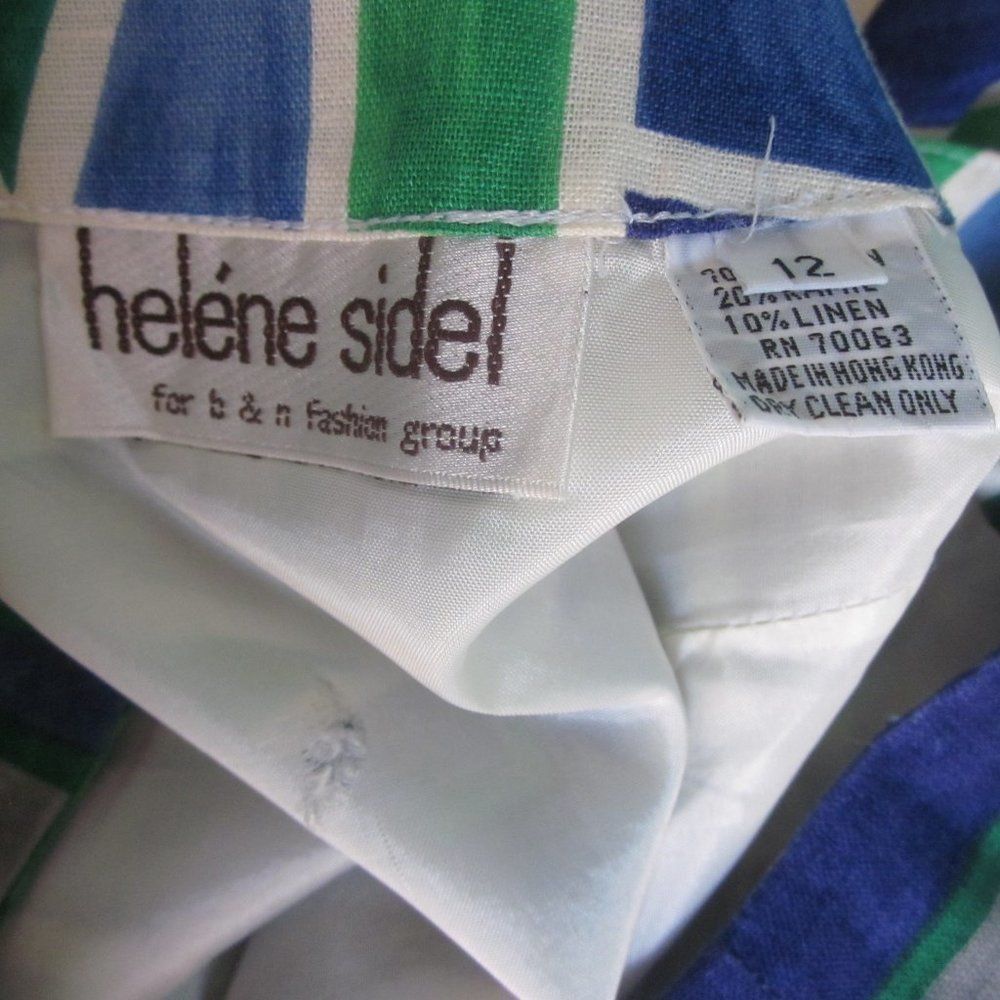 By Malene Birger Helene Sidel Vintage 1960's Button Up Skirt Size 12 Lined 31 Size 30" / US 8 / IT 44 - 9 Thumbnail