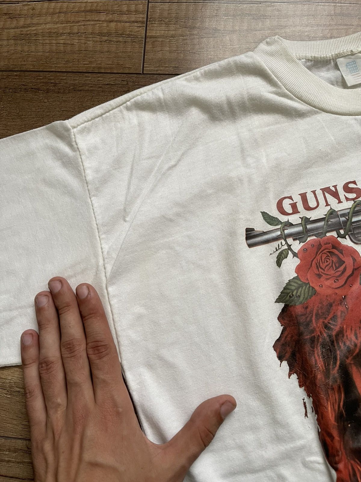 Band Tees Guns N Roses Live Like A Suicide Vintage Band T-Shirt 90s Size US L / EU 52-54 / 3 - 10 Thumbnail