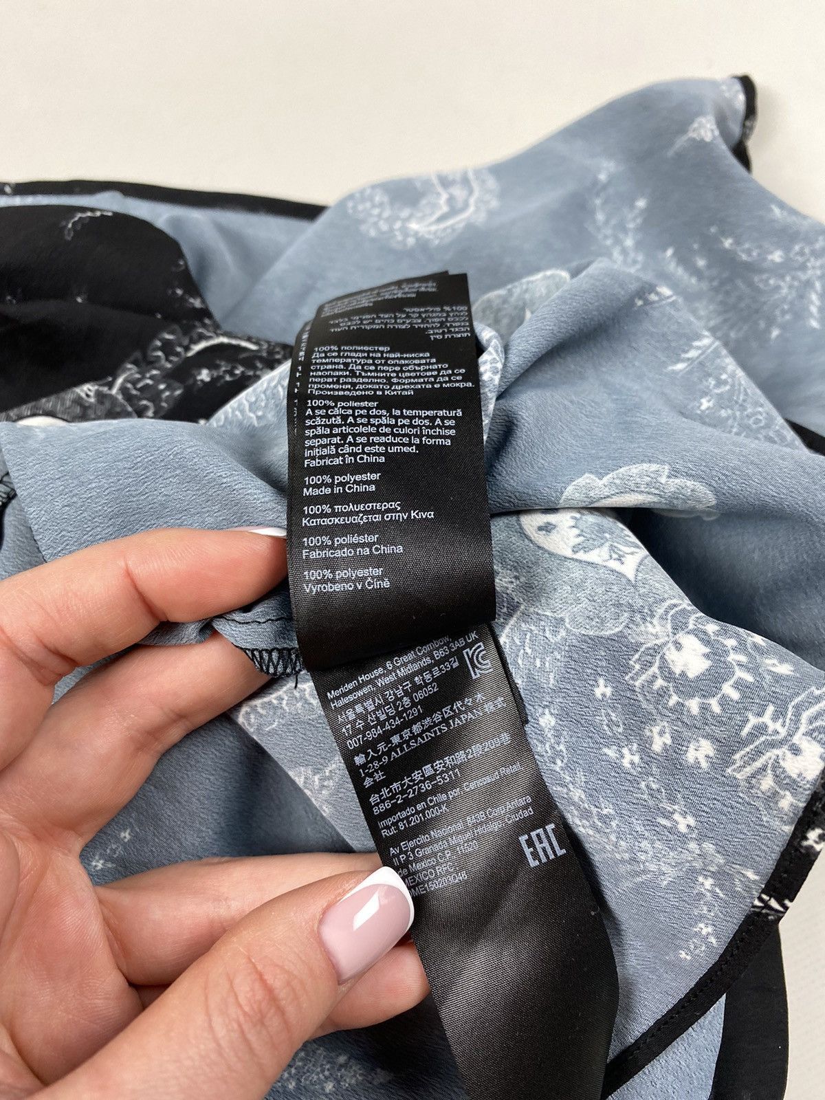 Allsaints Allsaints Frida Kashmir ladies skirt / skort size US 4 EU 36 Size 27" / US 4 / IT 40 - 21 Thumbnail