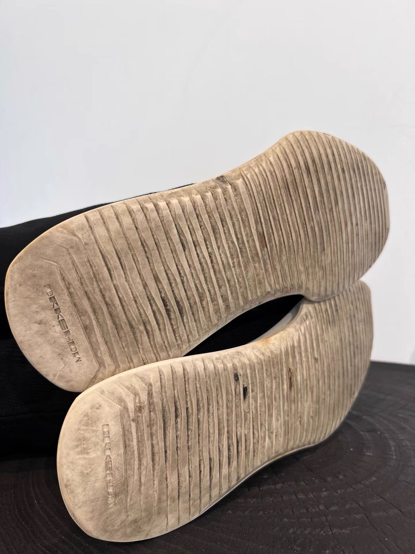 Rick Owens Rick Owens Drkshdw Knitted High-Top Tank Tall Boots K35 Size US 9 / EU 42 - 4 Thumbnail
