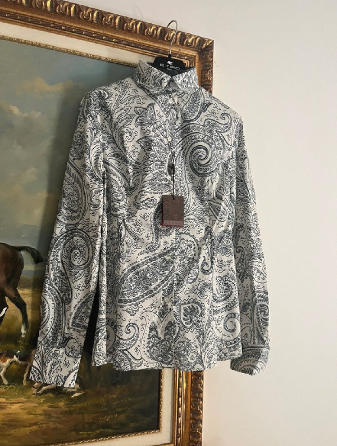 Etro ETRO cachemire print in cotton stretch Size XS / US 0-2 / IT 36-38 - 2 Thumbnail