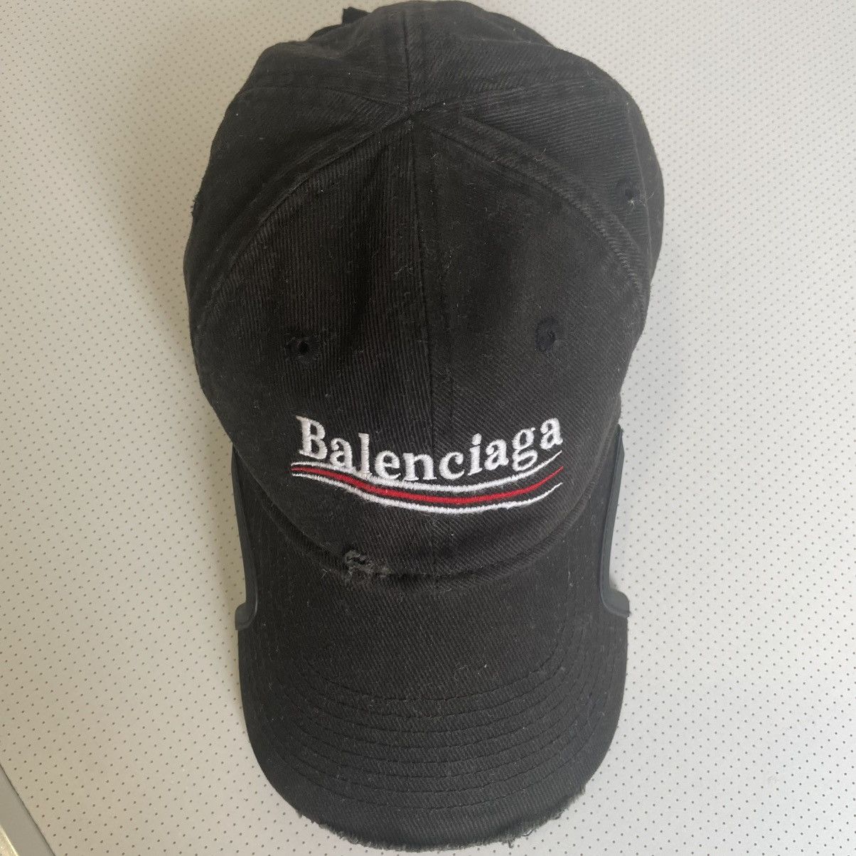 Balenciaga Balenciaga SS22 Soccer Hood Scarf Hat Black Sz.S | Grailed