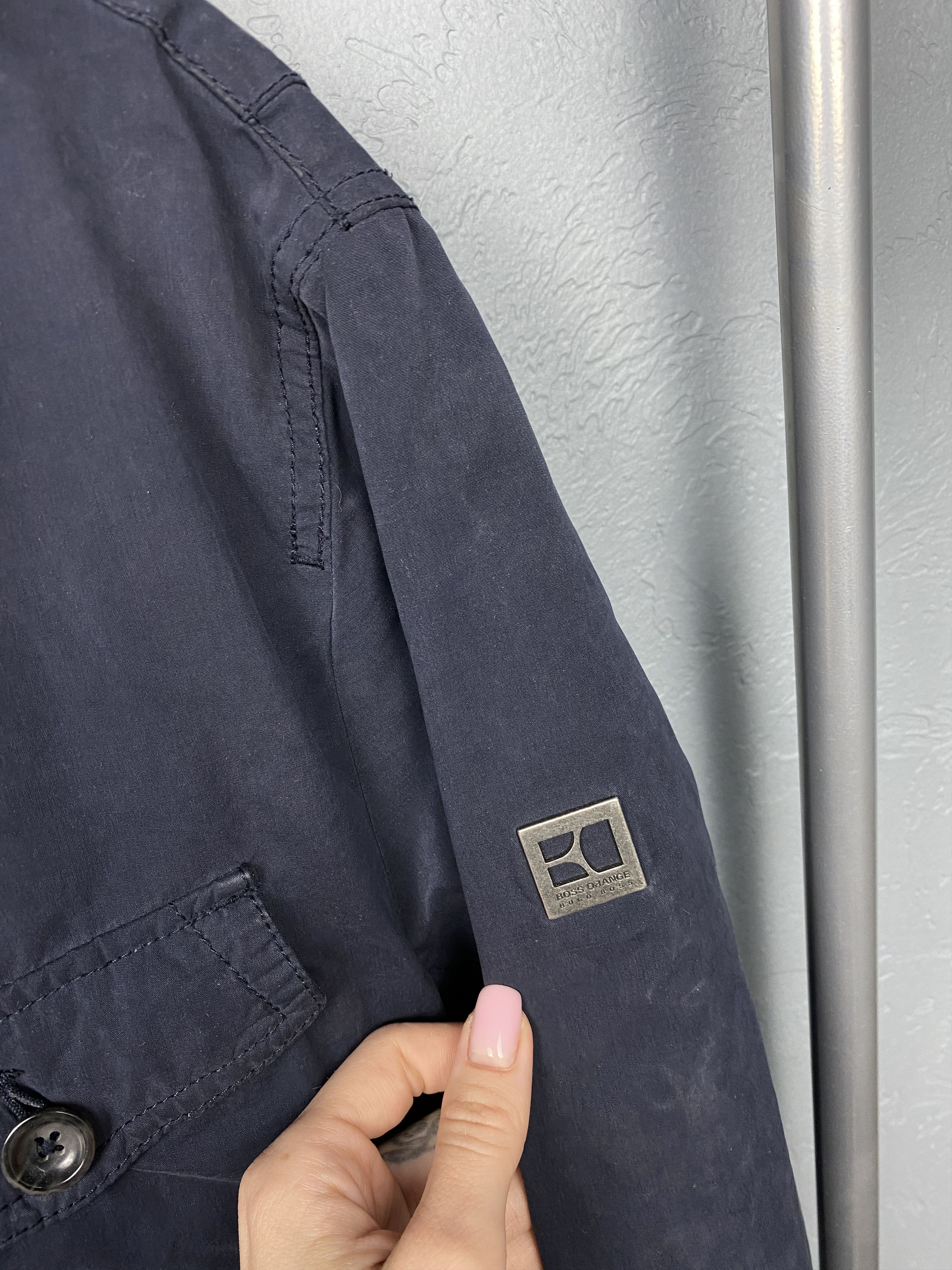 Hugo Boss × Vintage Hugo Boss Orange Vintage Mens 3 in 1 Jacket with lining Size US L / EU 52-54 / 3 - 3 Thumbnail