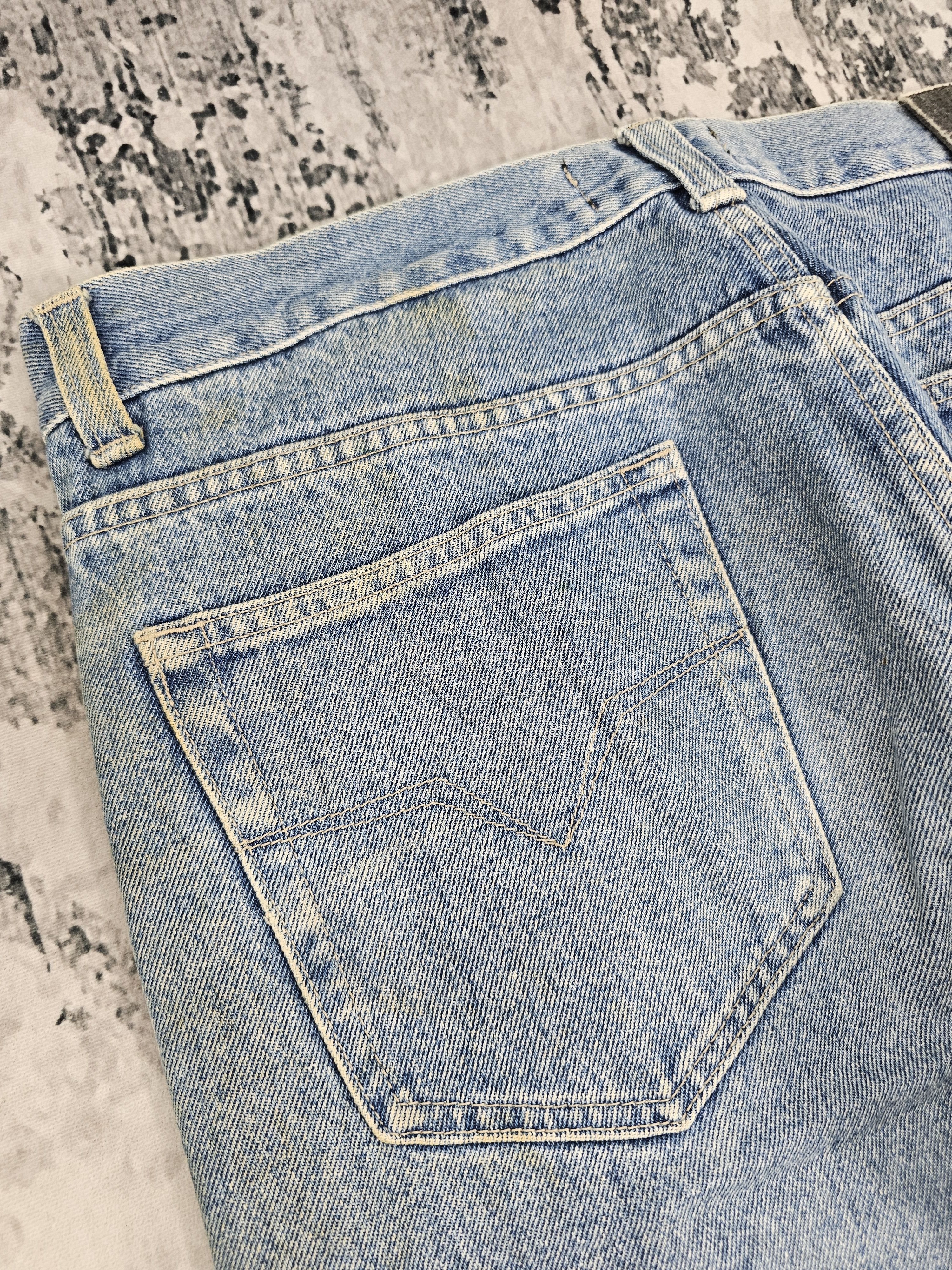 Versace Vintage VERSACE JEANS COUTURE High Rise Stain Jeans JB0294 Size US 36 / EU 52 - 10 Thumbnail