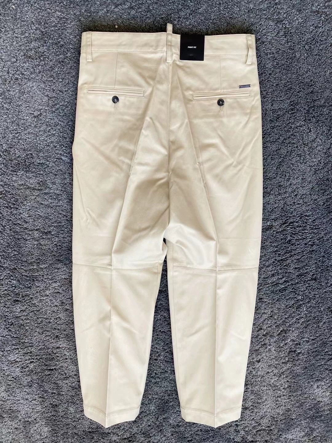 Dsquared2 Dsquared2 2020SS Light Khaki Fight High Waist Crop Pants Size US 26 / EU 42 - 2 Thumbnail