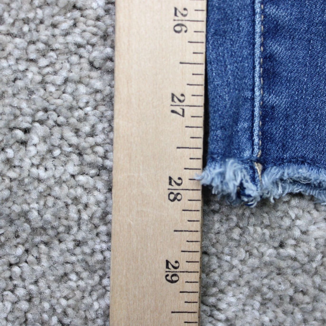 Levi's Levi’s Jeans Womens 16 Blue 720 High-Rise Super Skinny Distressed Denim Jeans (28x28) Size 38" / US 16 / IT 52 - 4 Thumbnail