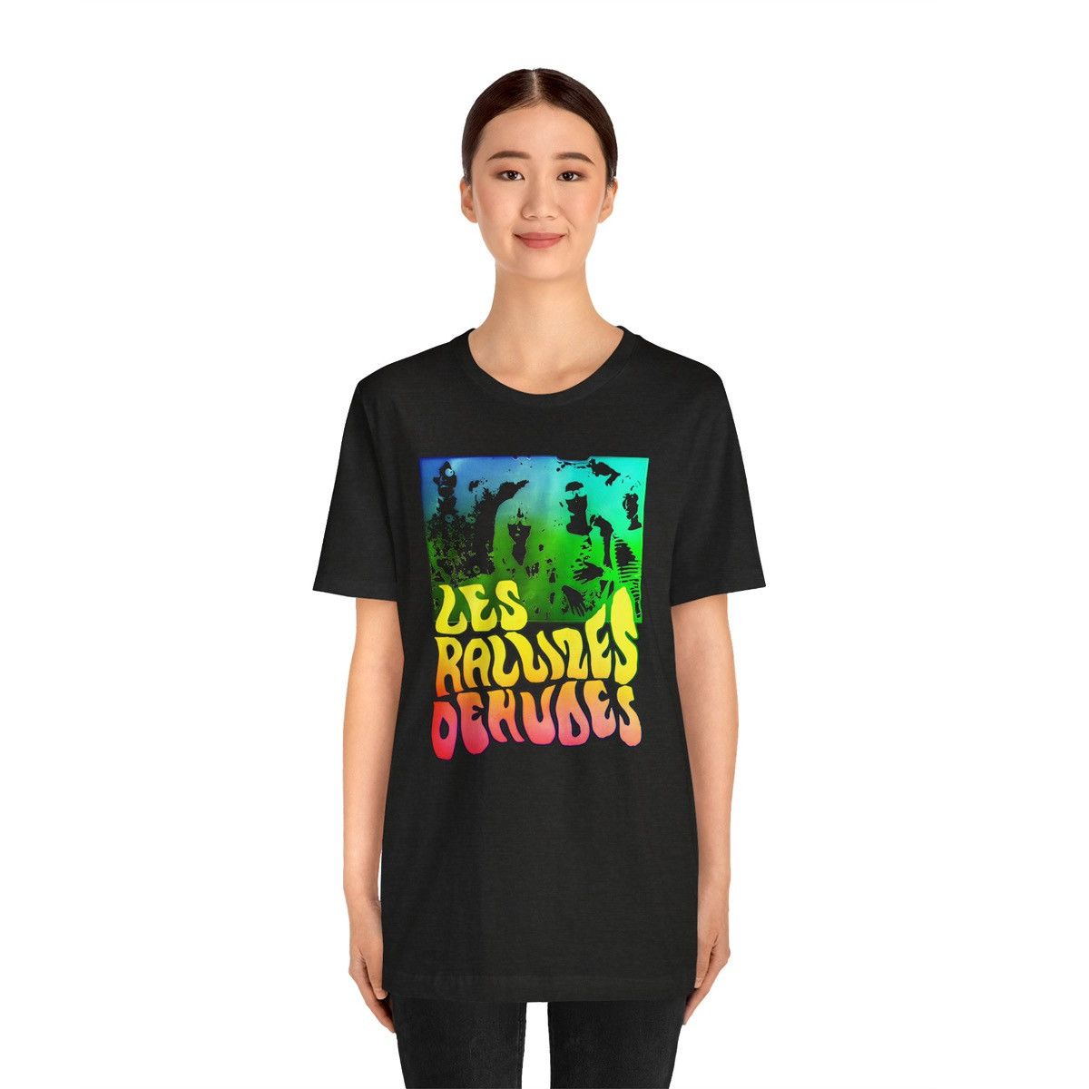 Other Les Rallizes Denudes Black Softstyle Unisex Tee Gradient New Size US L / EU 52-54 / 3 - 4 Thumbnail
