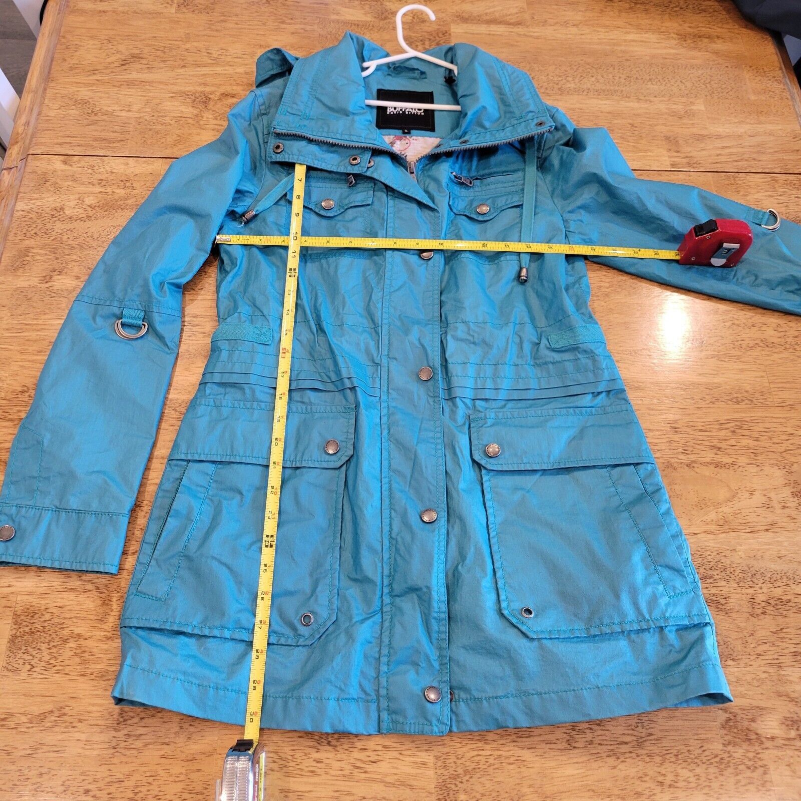 Buffalo David Bitton Buffalo David Bitton Button Up Full Zip Hooded Jacket Coat S Size S / US 4 / IT 40 - 13 Thumbnail