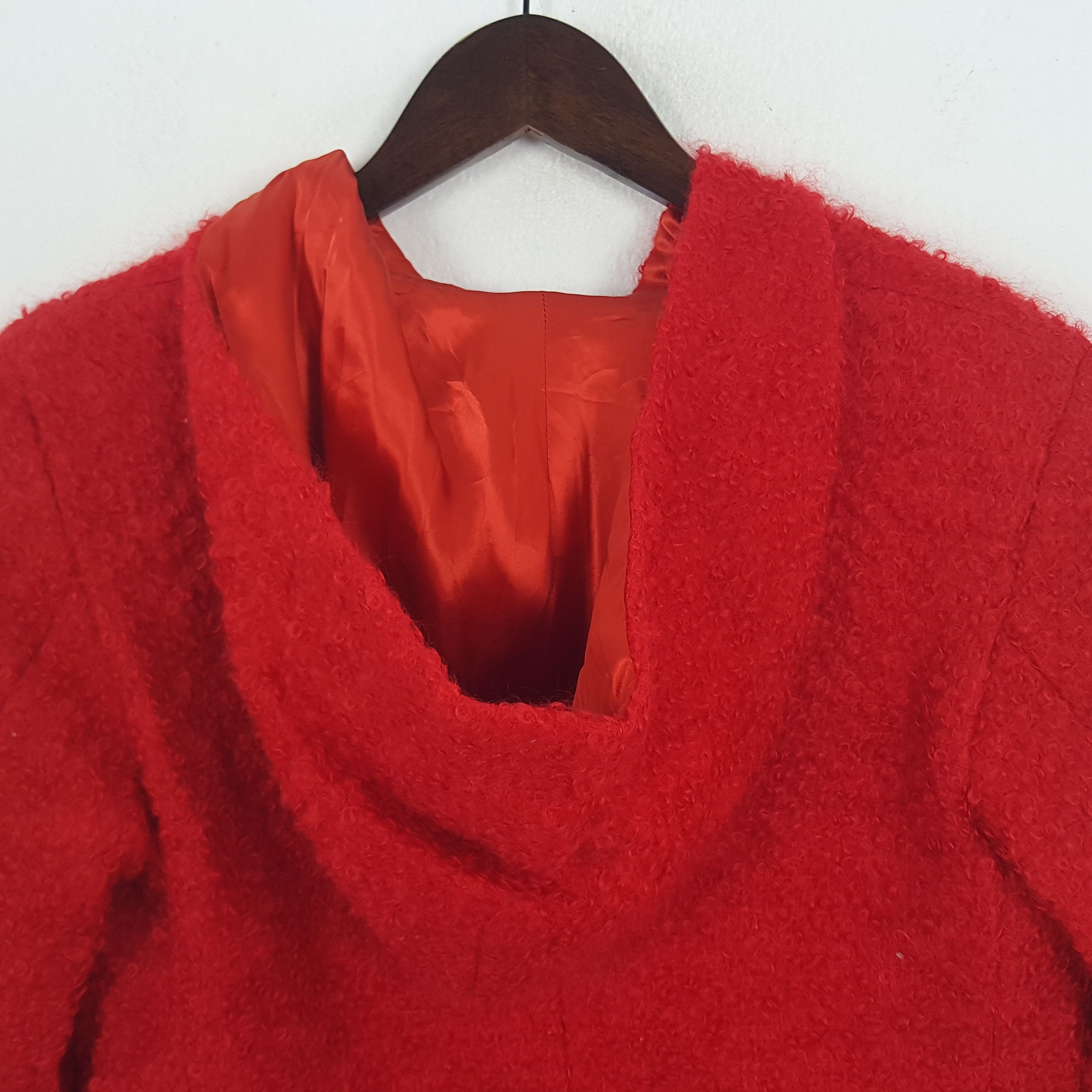 Vintage × agnes b. Vintage Agnes.B Wool Hoodies Jacket Size XS / US 0-2 / IT 36-38 - 4 Thumbnail