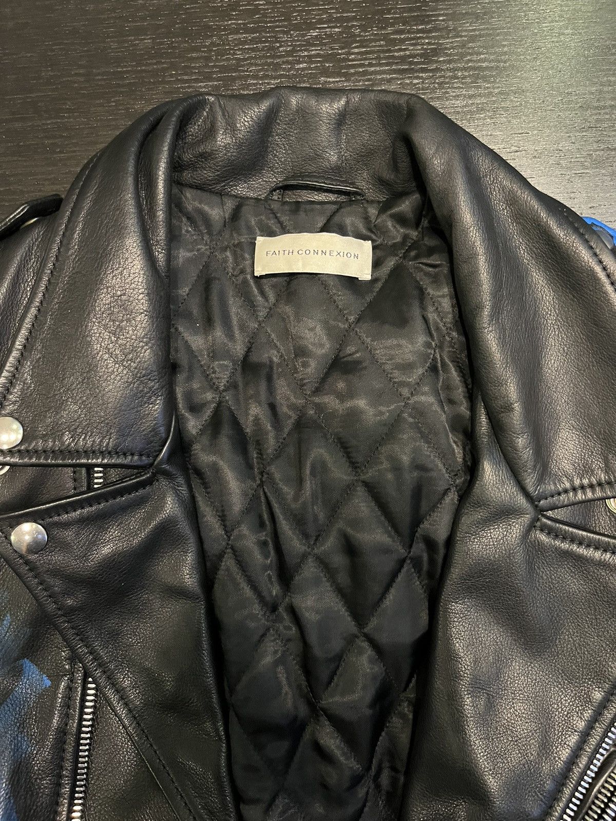 Faith Connexion BREXIT Leather Jacket Size US S / EU 44-46 / 1 - 9 Thumbnail