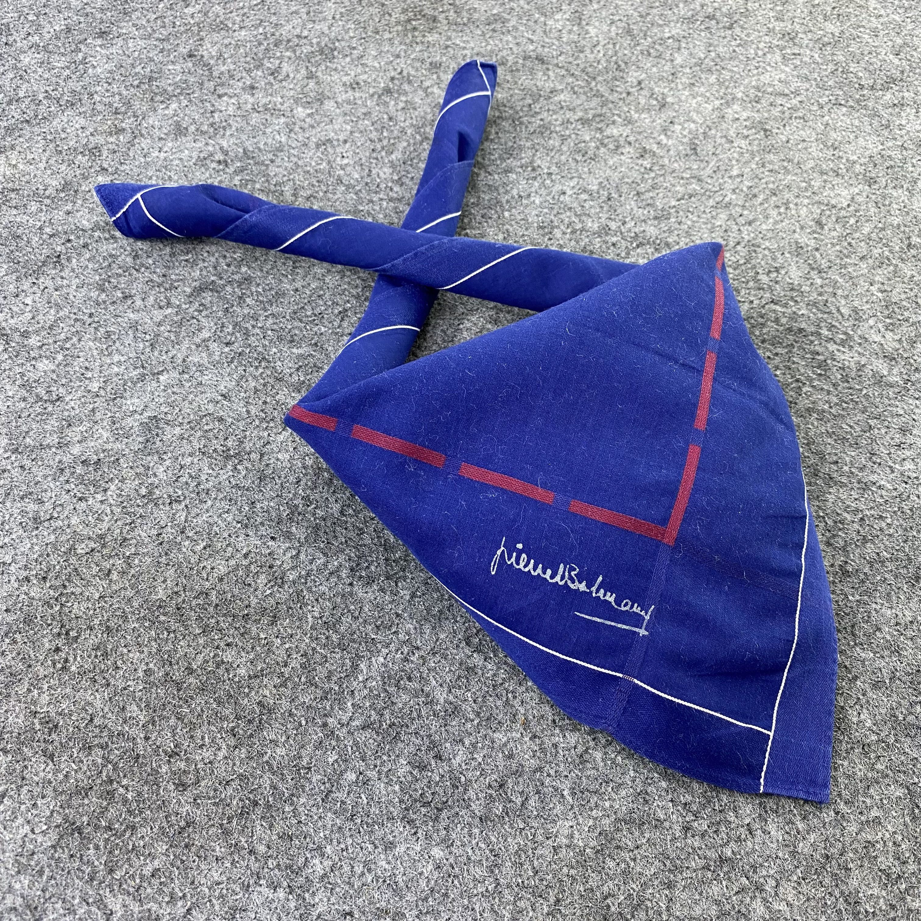 Pierre Balmain Pierre Balmain Handkerchief / Bandana / Neckerchief-B593 Size ONE SIZE - 1 Thumbnail