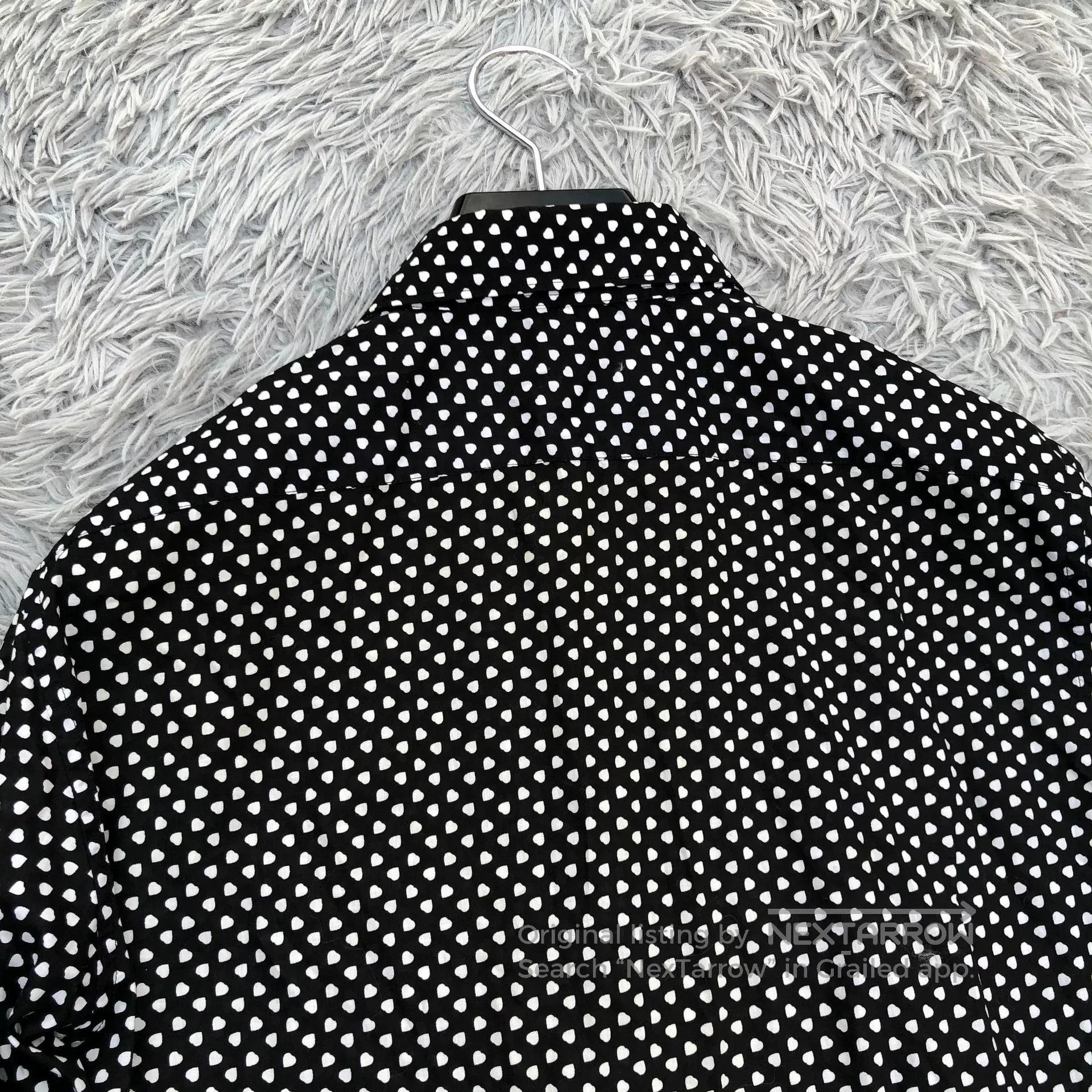 Saint Laurent Paris Saint Laurent 13SS Polka Dot Shirt. Size M / US 6-8 / IT 42-44 - 6 Thumbnail