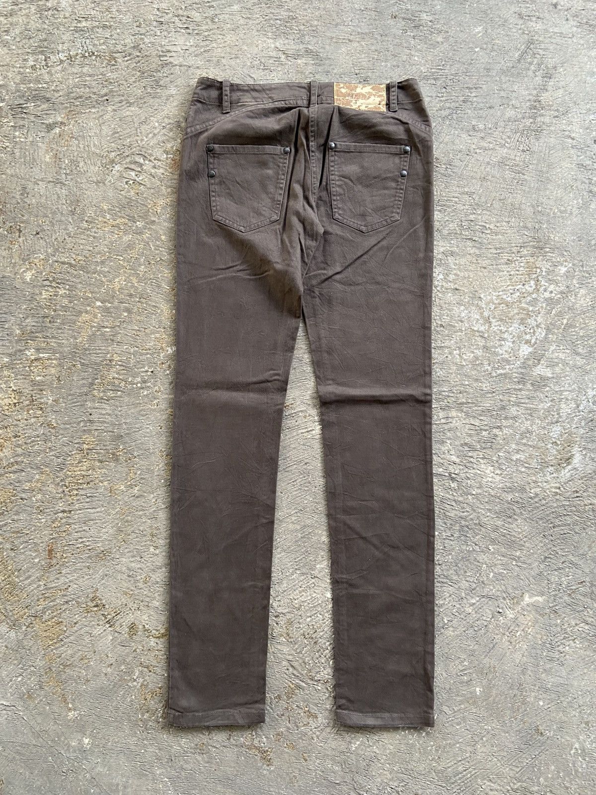 Vivienne Westwood 1990s Vivienne Westwood Anglomania - Skinny Easy Jeans Pants Size 26" / US 2 / IT 38 - 9 Thumbnail