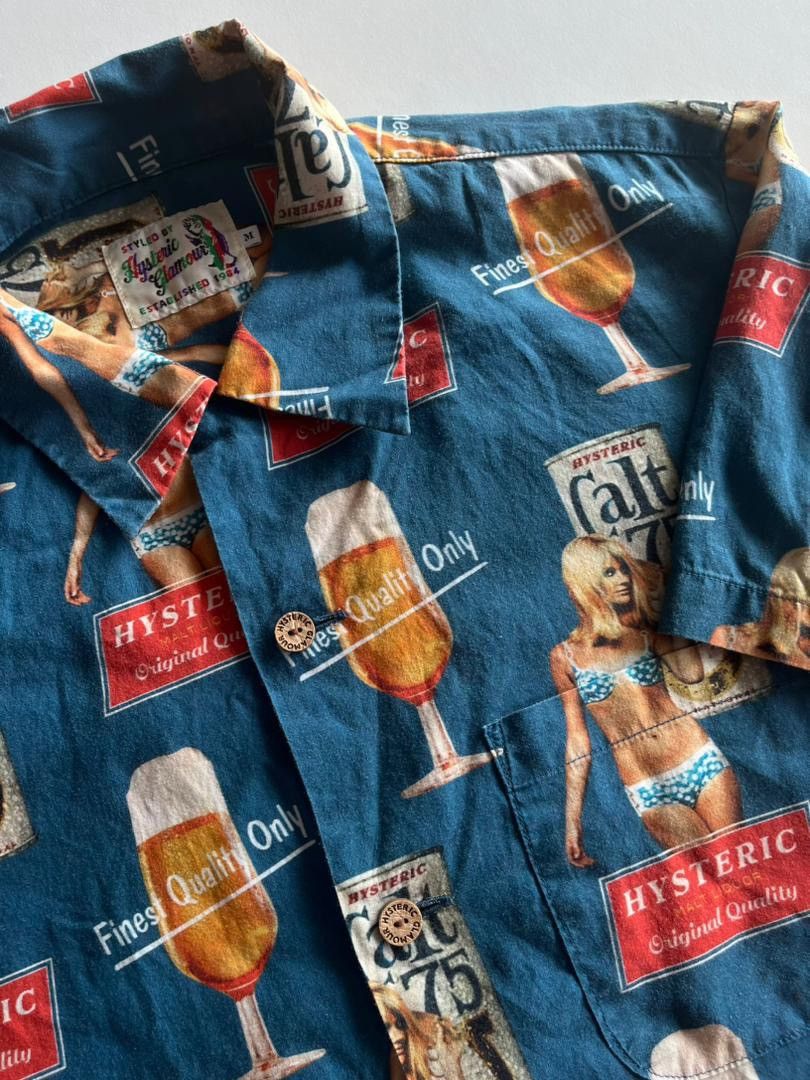 Hysteric Glamour Hawaii Short Sleeve Button Up