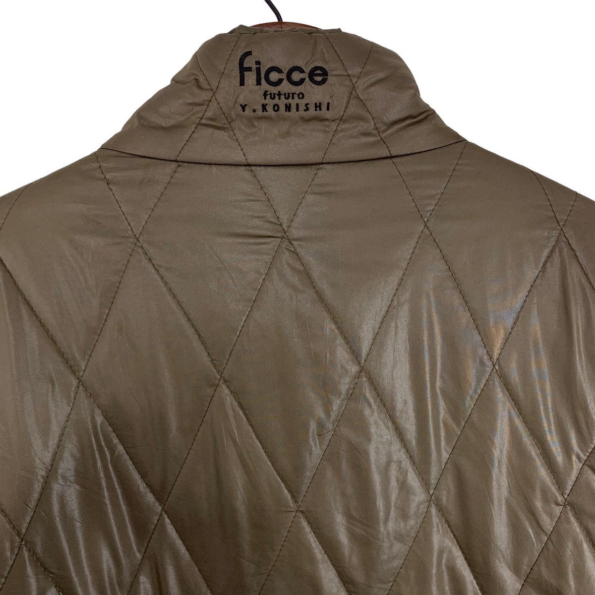 Designer × Vintage × Yoshiyuki Konishi Vintage Ficce Futuro By Yoshiyuki Konishi Quilted Jacket Size US M / EU 48-50 / 2 - 9 Thumbnail